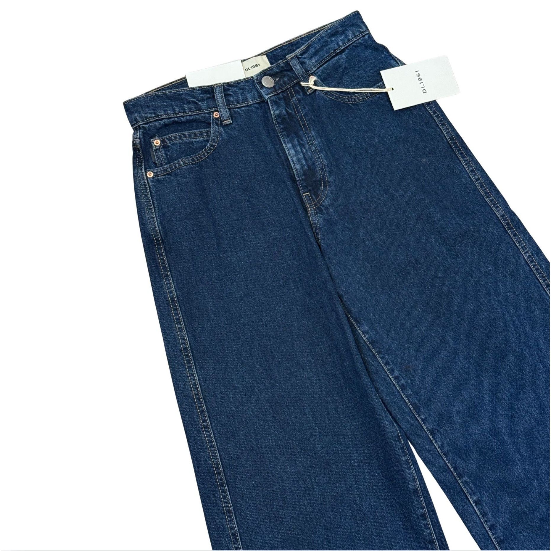 DL1961 DL1961 Kaylen Soft Curve High Rise 32" Jeans $229 NWT Sz 24 Size 42" / US 20 - 6 Thumbnail