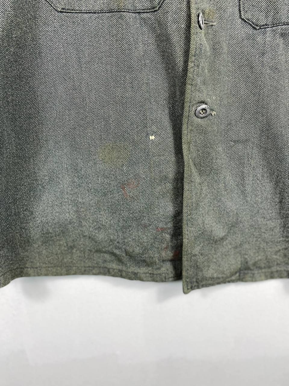 Vintage vintage military denim jacket selvedge nice design Size US L / EU 52-54 / 3 - 4 Thumbnail