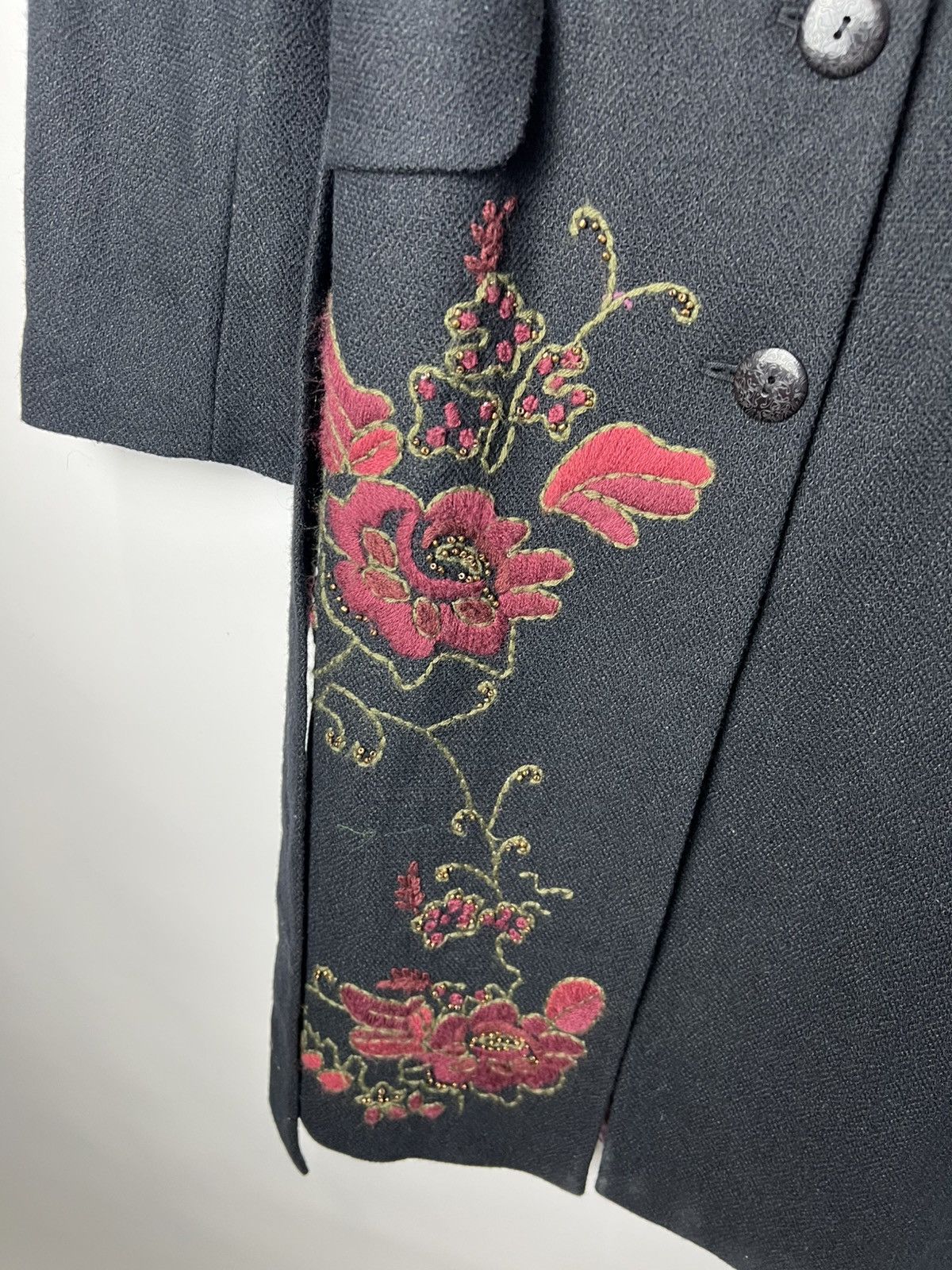 Valentino Vintage luxury designer Valentino Wool Coat Size 38 Size XS / US 0-2 / IT 36-38 - 3 Thumbnail