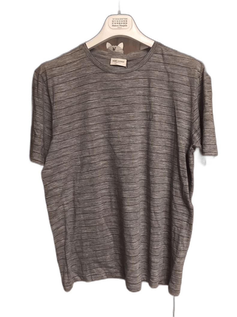 Saint Laurent Paris Saint Laurent Paris Short Sleeve T-Shirt Size US S / EU 44-46 / 1 - 1 Thumbnail
