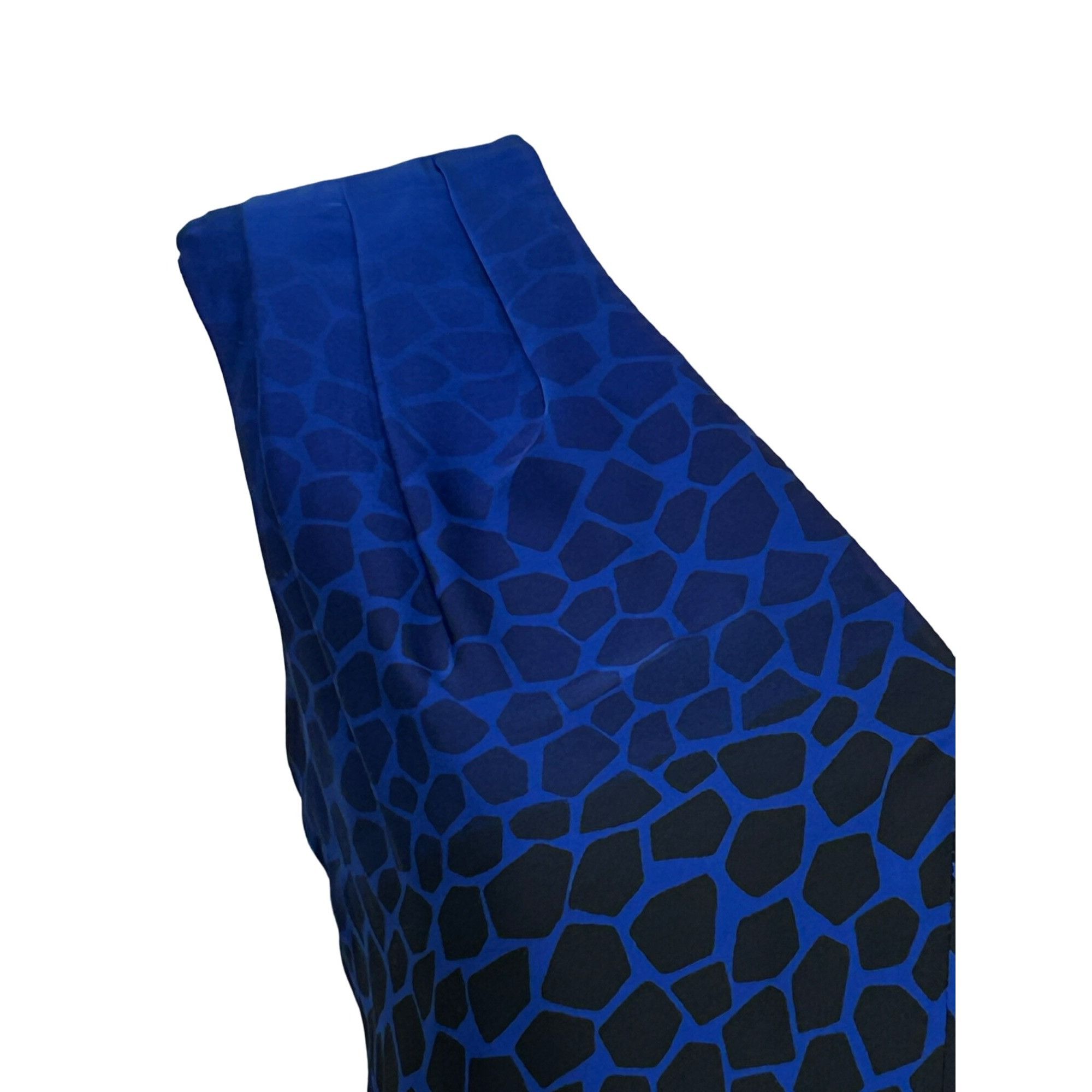 Ann Taylor Ann Taylor Loft Petites Dress 2P Blue Black Leopard Print Om Size XS / US 0-2 / IT 36-38 - 9 Thumbnail