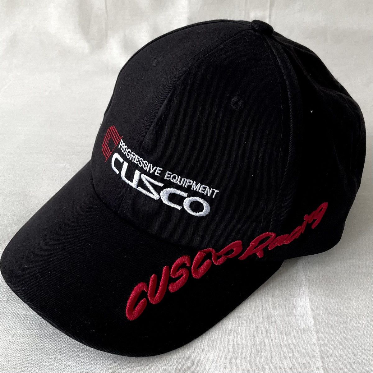 Japanese Brand Vintage Cusco Racing Japan Cap Hat JDM Car Enthusiast Size ONE SIZE - 2 Thumbnail