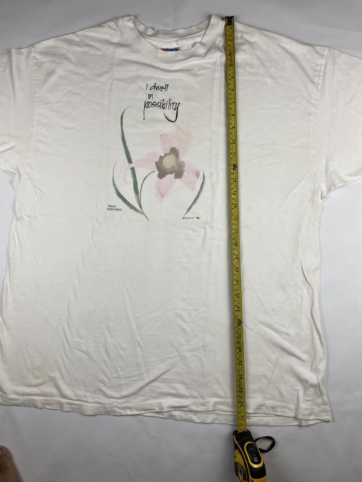 Vintage Vintage Art Flower tuliph tshirt Size US XXL / EU 58 / 5 - 4 Thumbnail