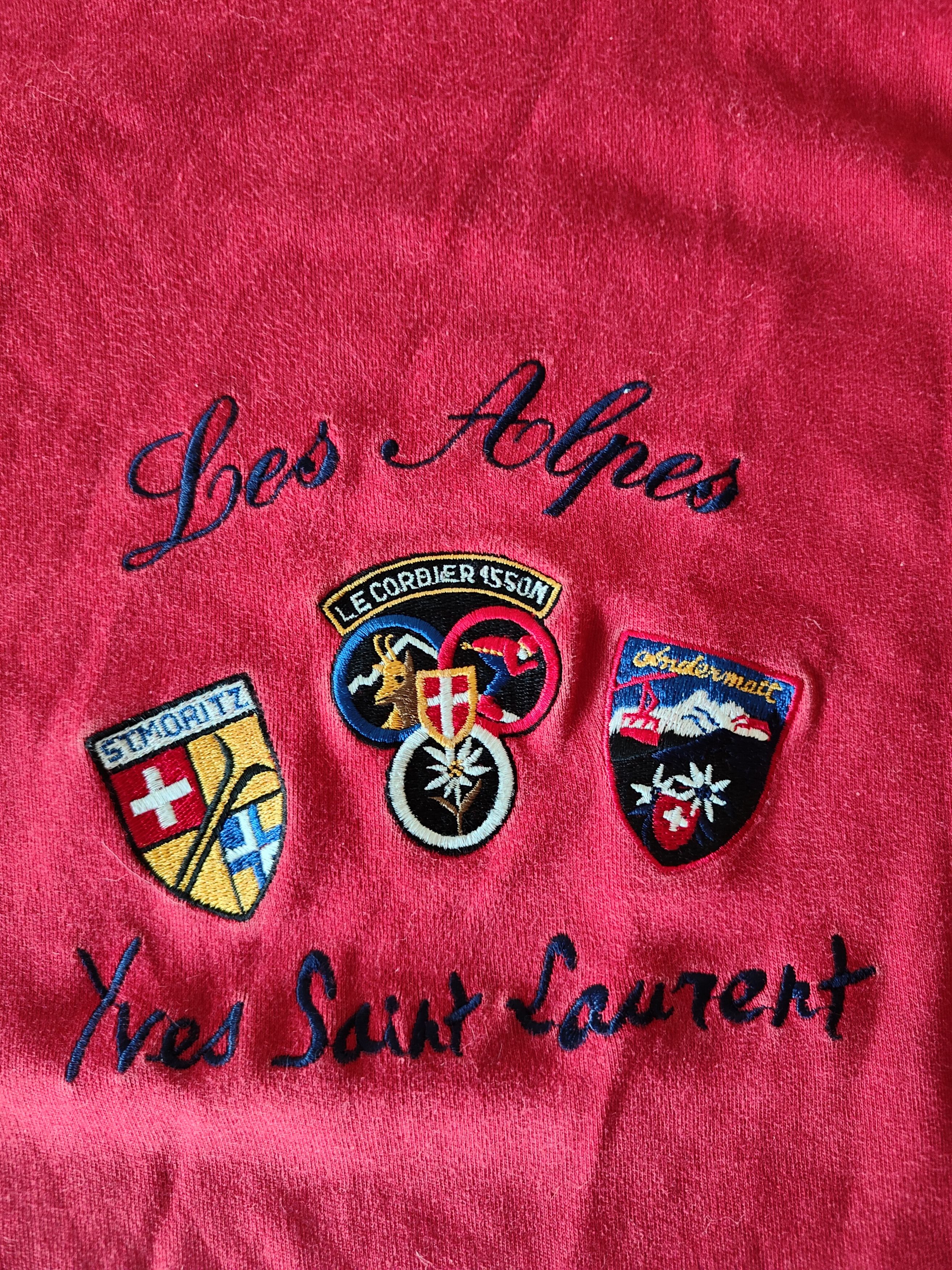 Yves Saint Laurent Vintage Yves Saint Laurent les aloes crewneck 80s 90s y2k Size US L / EU 52-54 / 3 - 4 Thumbnail