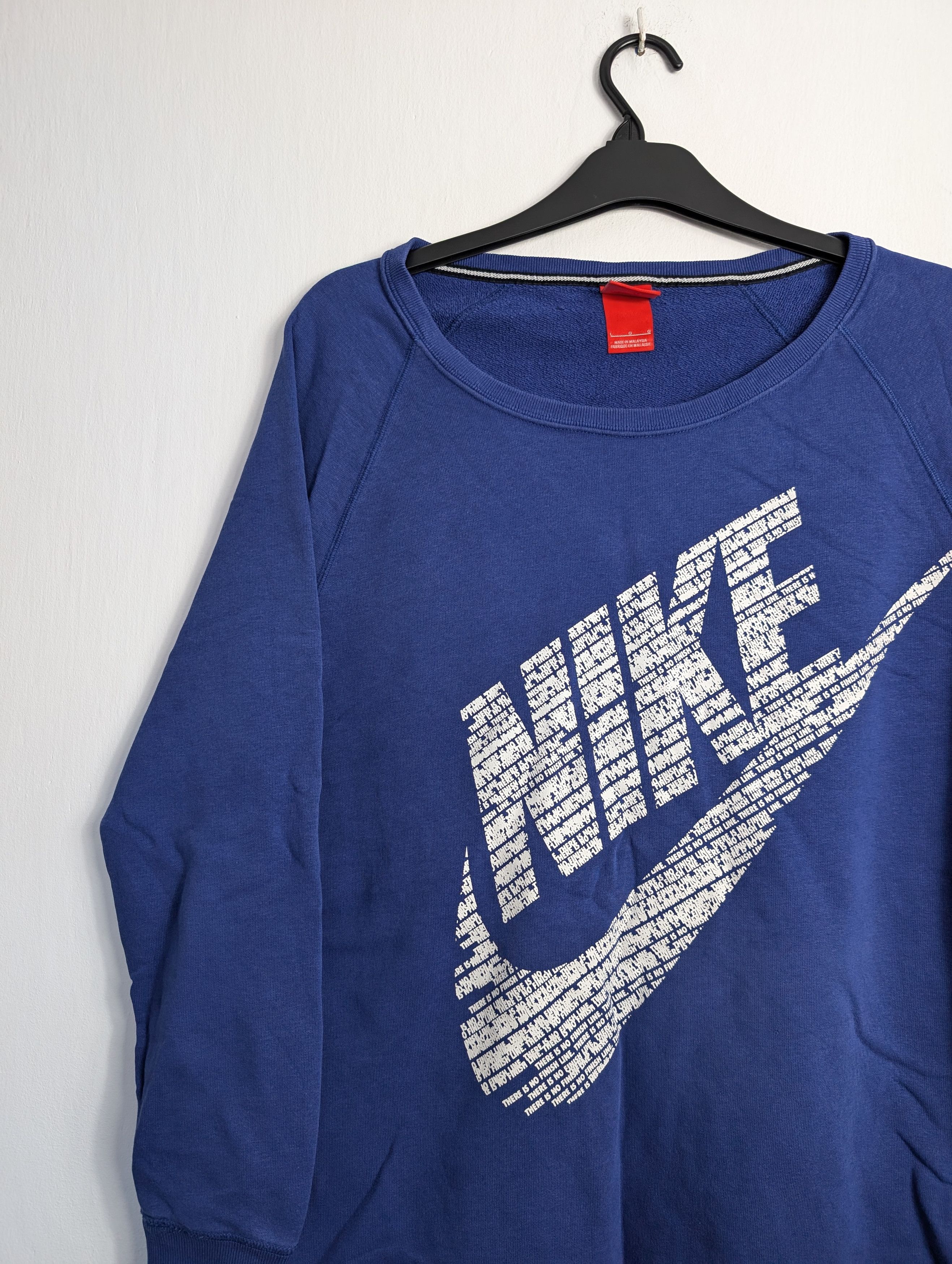 Nike Nike Spellout Sweatshirt Logo Streetwear Sportswear Crewneck Size L / US 10 / IT 46 - 2 Thumbnail