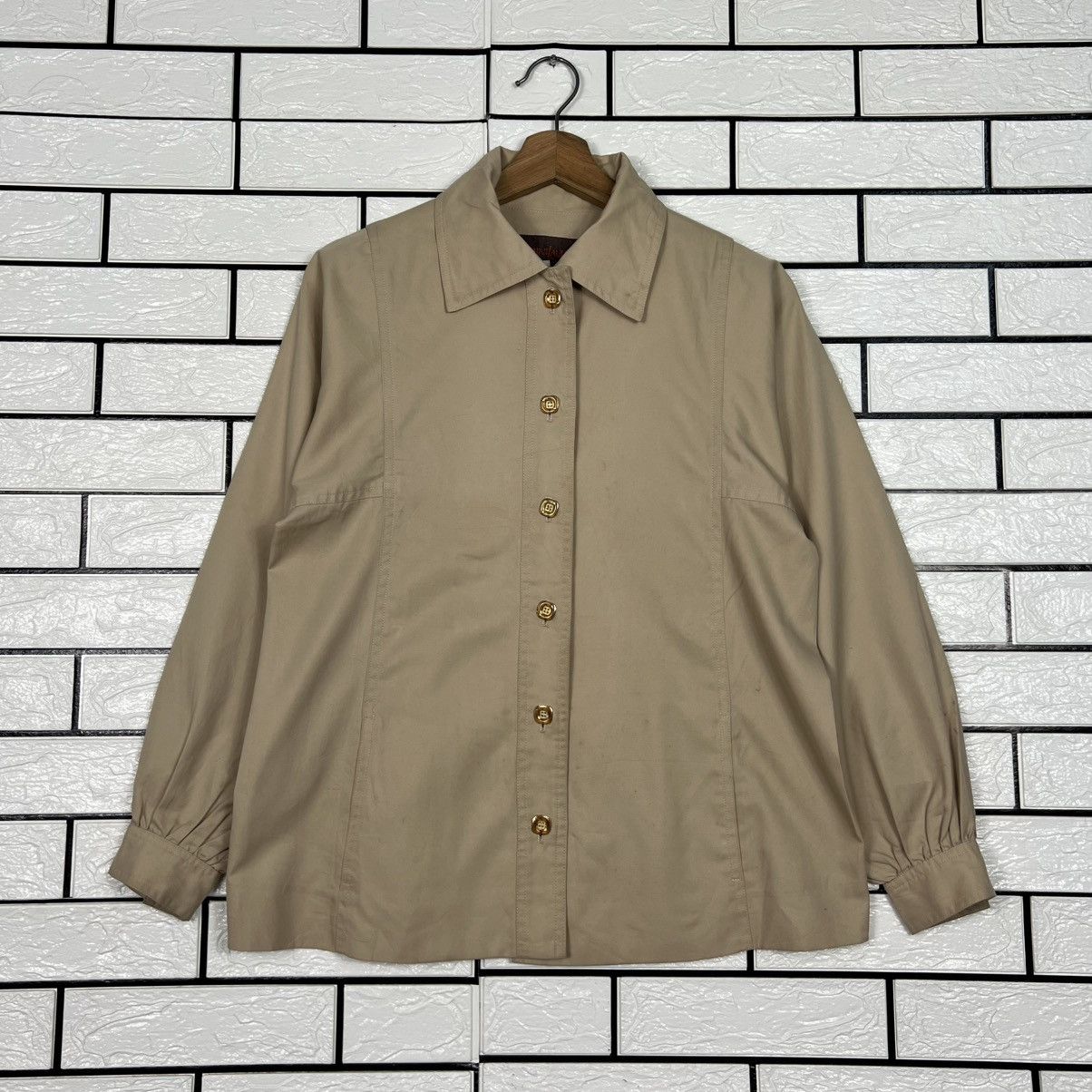 Yves Saint Laurent Vintage 90s YVES SAINT LAUREN Button Shirt Jacket #4049-C184 Size S / US 4 / IT 40 - 1 Thumbnail