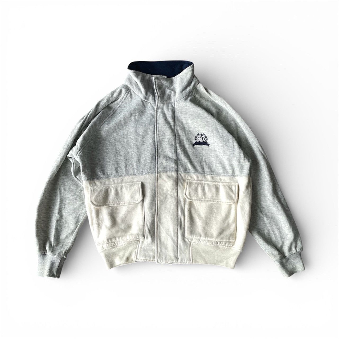 Christian Dior Monsieur Vintage Christian Dior Zipper Sweater Jacket Size US M / EU 48-50 / 2 - 1 Thumbnail