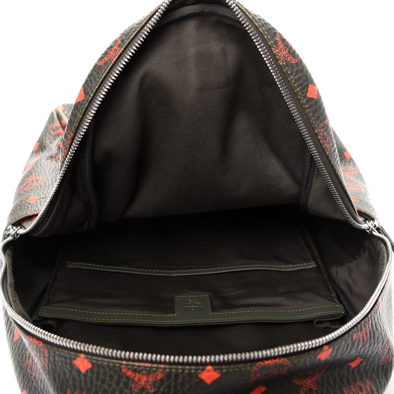 MCM o1mt1gz0125 Size: OS / 1x Stark Backpack in Black/Orange Size ONE SIZE - 3 Thumbnail