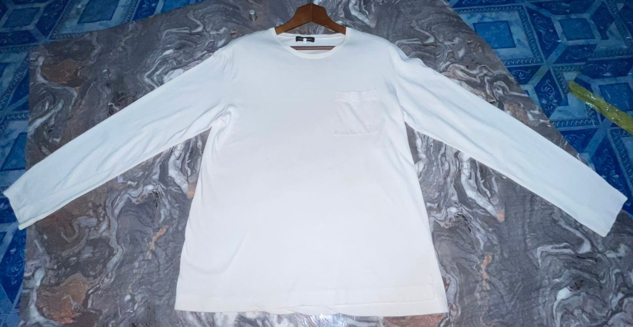 Vintage K7-06 ANTIQULOTHES white Sweater Size US M / EU 48-50 / 2 - 7 Thumbnail