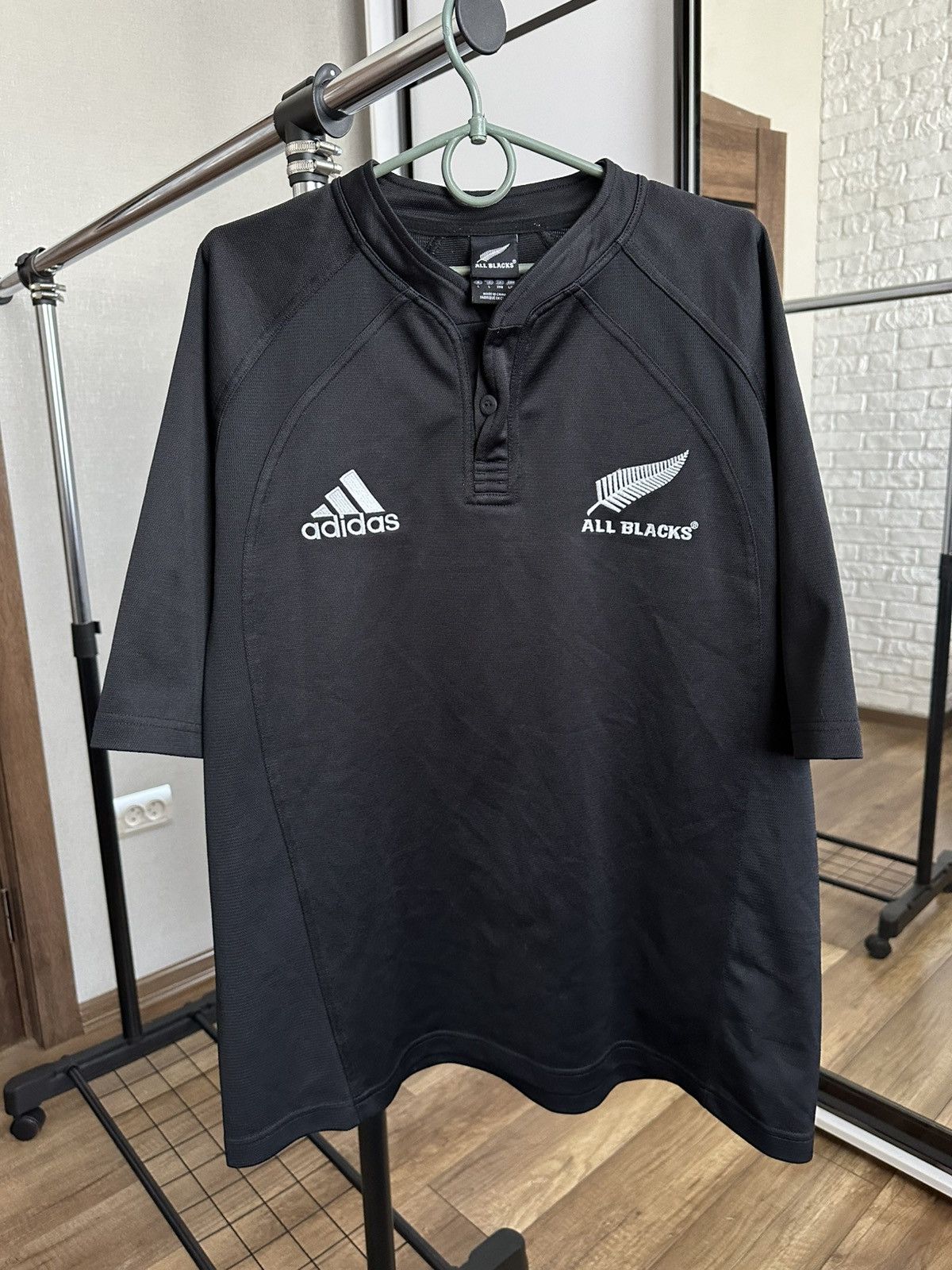 Adidas 2006 Adidas All Blacks New Zealand Vintage Jersey T-Shirt Size US L / EU 52-54 / 3 - 2 Thumbnail