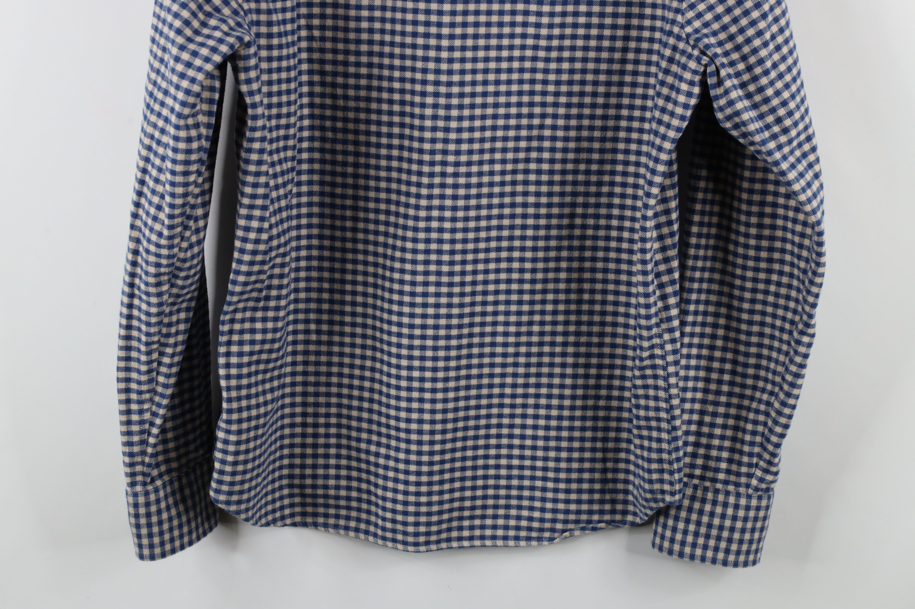 UNTUCKit × Vintage Untuckit Fit Flannel Collared Button Down Shirt Blue Plaid Size US L / EU 52-54 / 3 - 9 Thumbnail