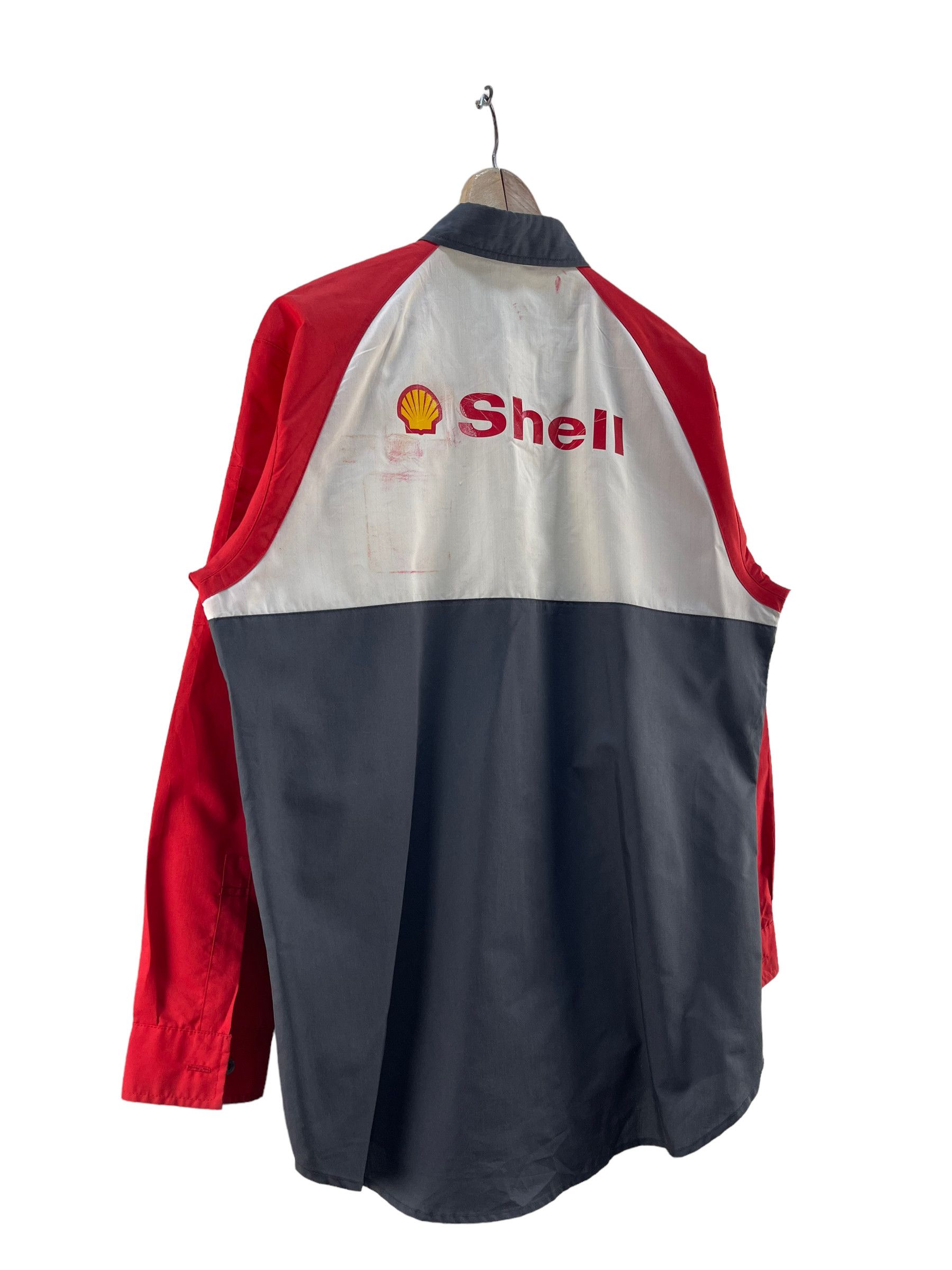 Japanese Brand Vintage Shell Uniform Worker Button Shirt Size US L / EU 52-54 / 3 - 5 Thumbnail