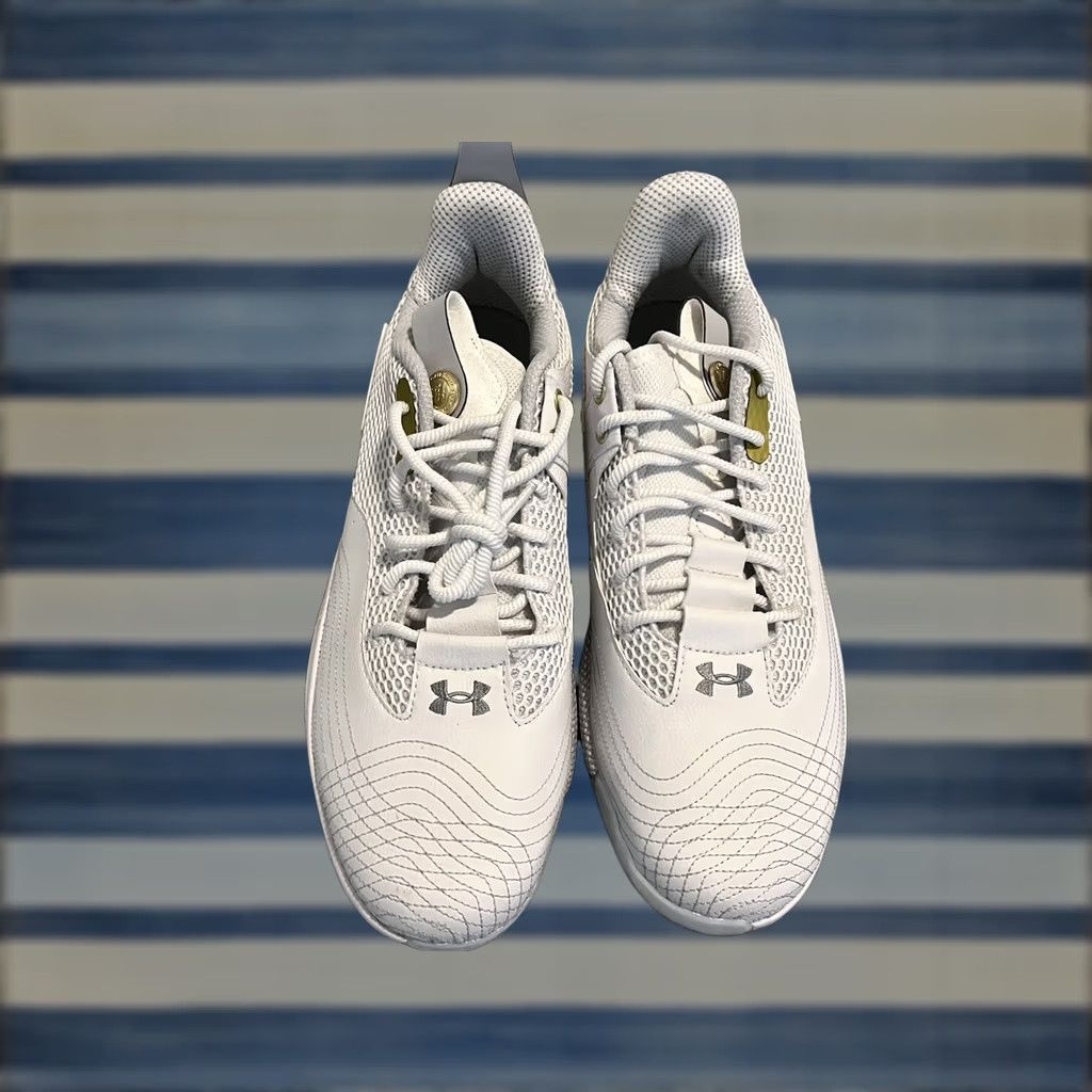 Under Armour Under Armour Bryce Harper 7 Baseball Cleats HOVR White Gold Mens 13.5 New Size US 14 / EU 47 - 1 Thumbnail