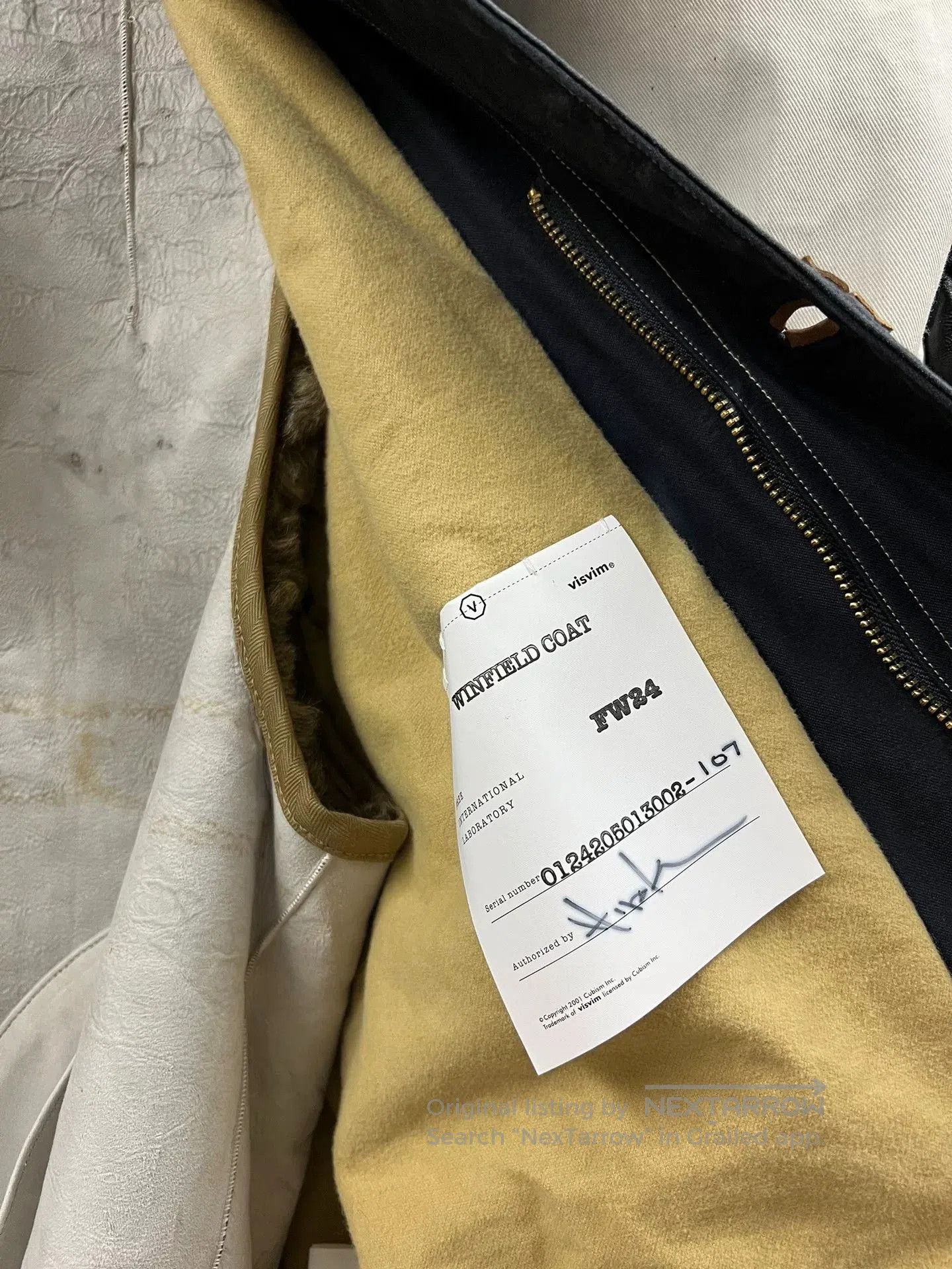 Visvim visvim winfield coat with vintage effect. Size US S / EU 44-46 / 1 - 5 Thumbnail