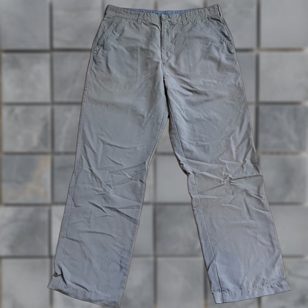 Vintage Rohan Pants Mens 36 Gray Fusions Trousers Hiking Outdoor Polyester Mens Size 36 Gray Chino Inseam 30 Size US 36 / EU 52 - 1 Thumbnail