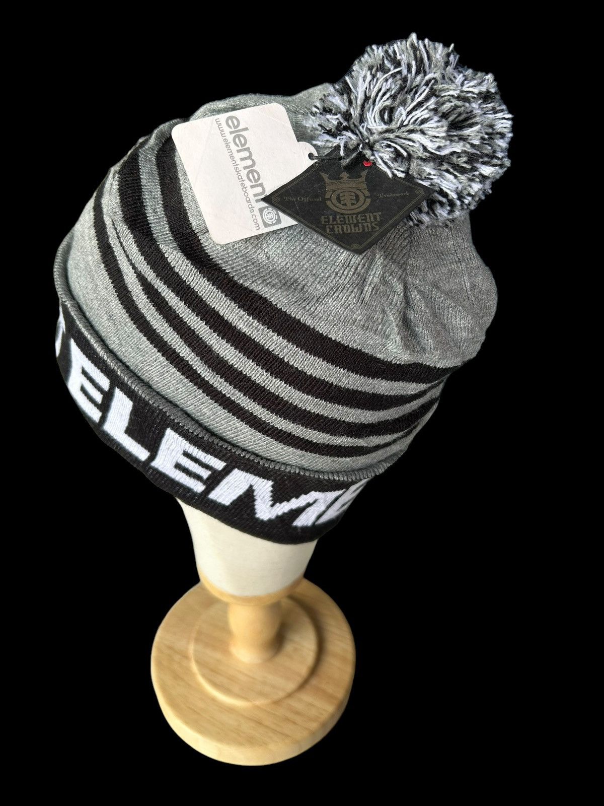 Element ELEMENT CROWNS Big Logo beanie hats Size ONE SIZE - 5 Thumbnail