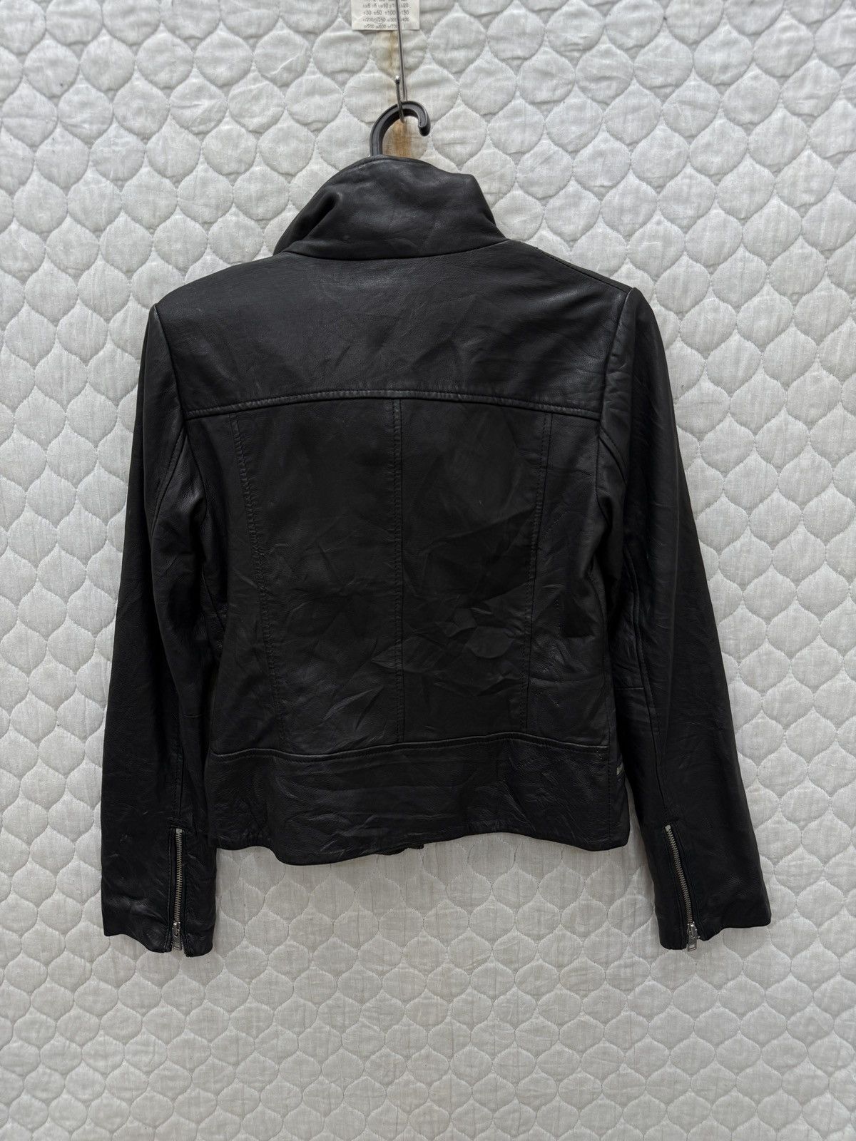 Allsaints 🔥🔥🔥ARCHIVE ALLSAINTS LEATHER JACKET Size S / US 4 / IT 40 - 4 Thumbnail