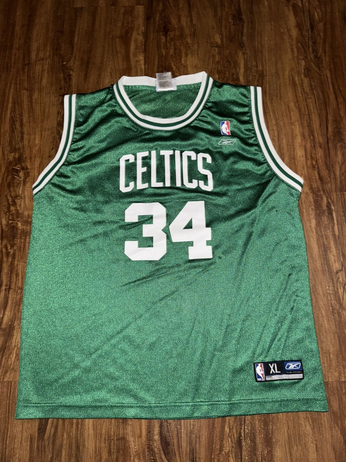 Reebok Boston Celtics Paul Pierce Jersey Size US S / EU 44-46 / 1 - 1 Thumbnail