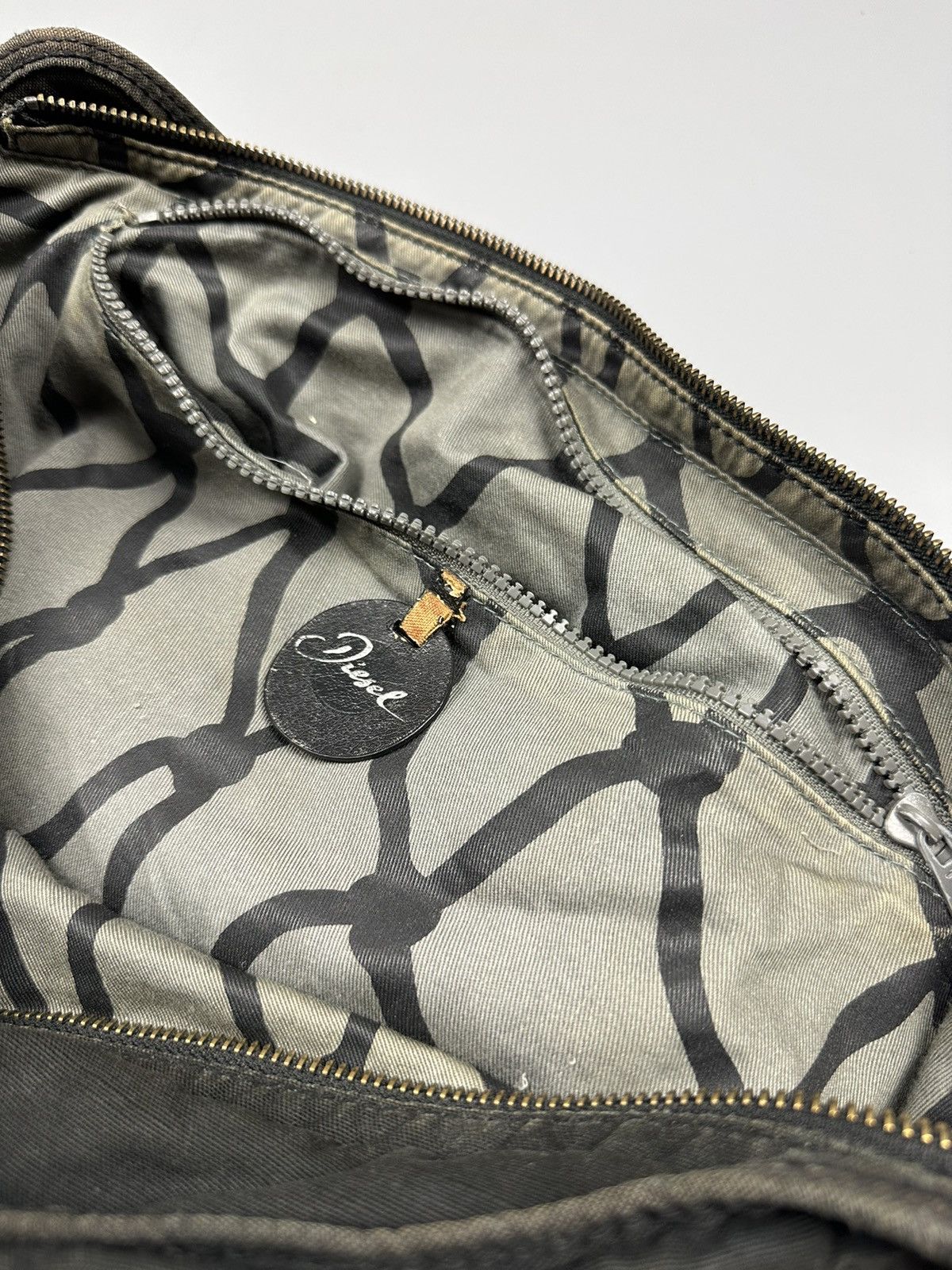 Diesel Distressed Vintage Diesel Tactical Tote Bag Size ONE SIZE - 13 Thumbnail
