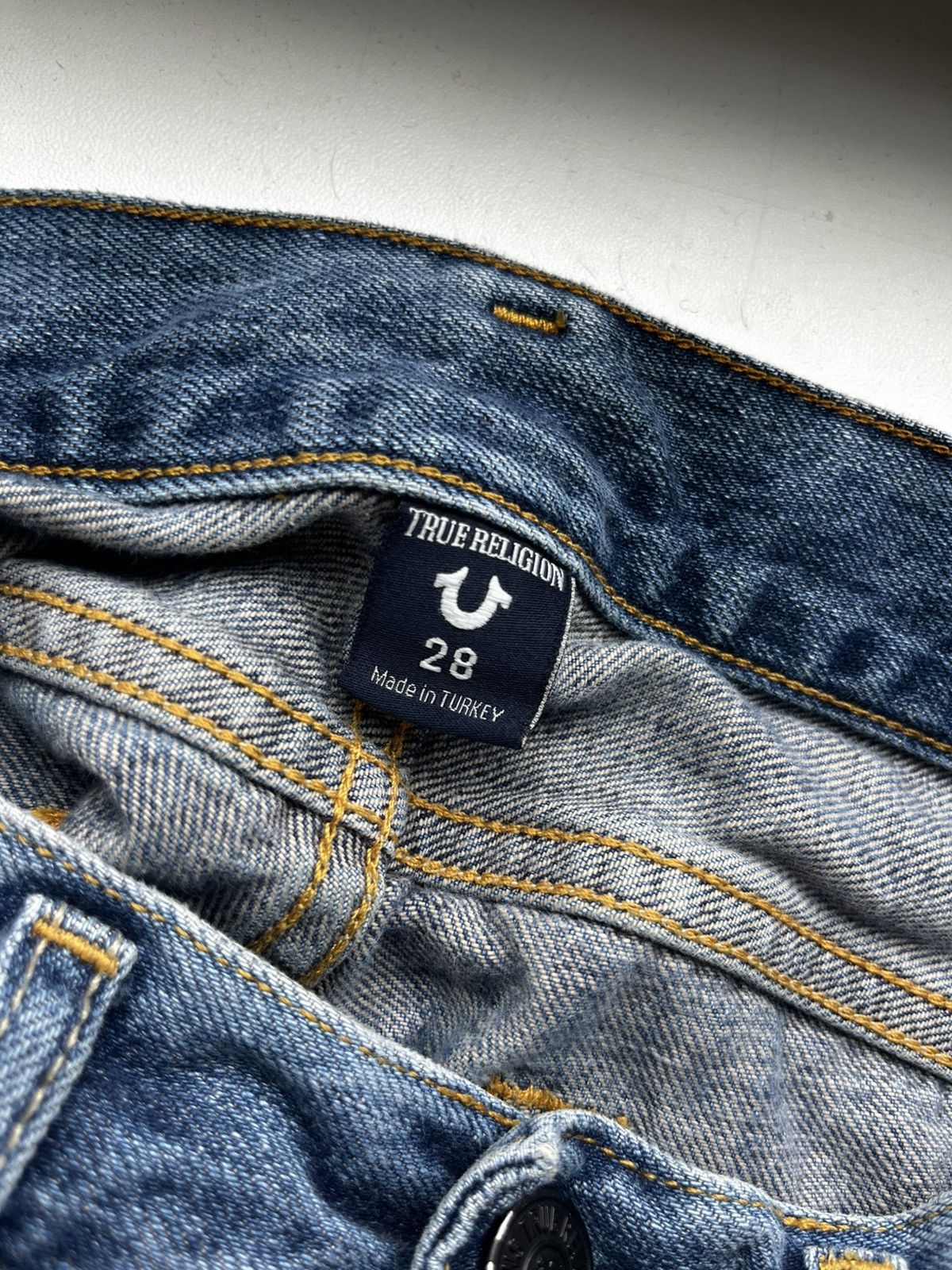 True Religion True Religion distressed denim pants y2k Size 28" / US 6 / IT 42 - 14 Thumbnail