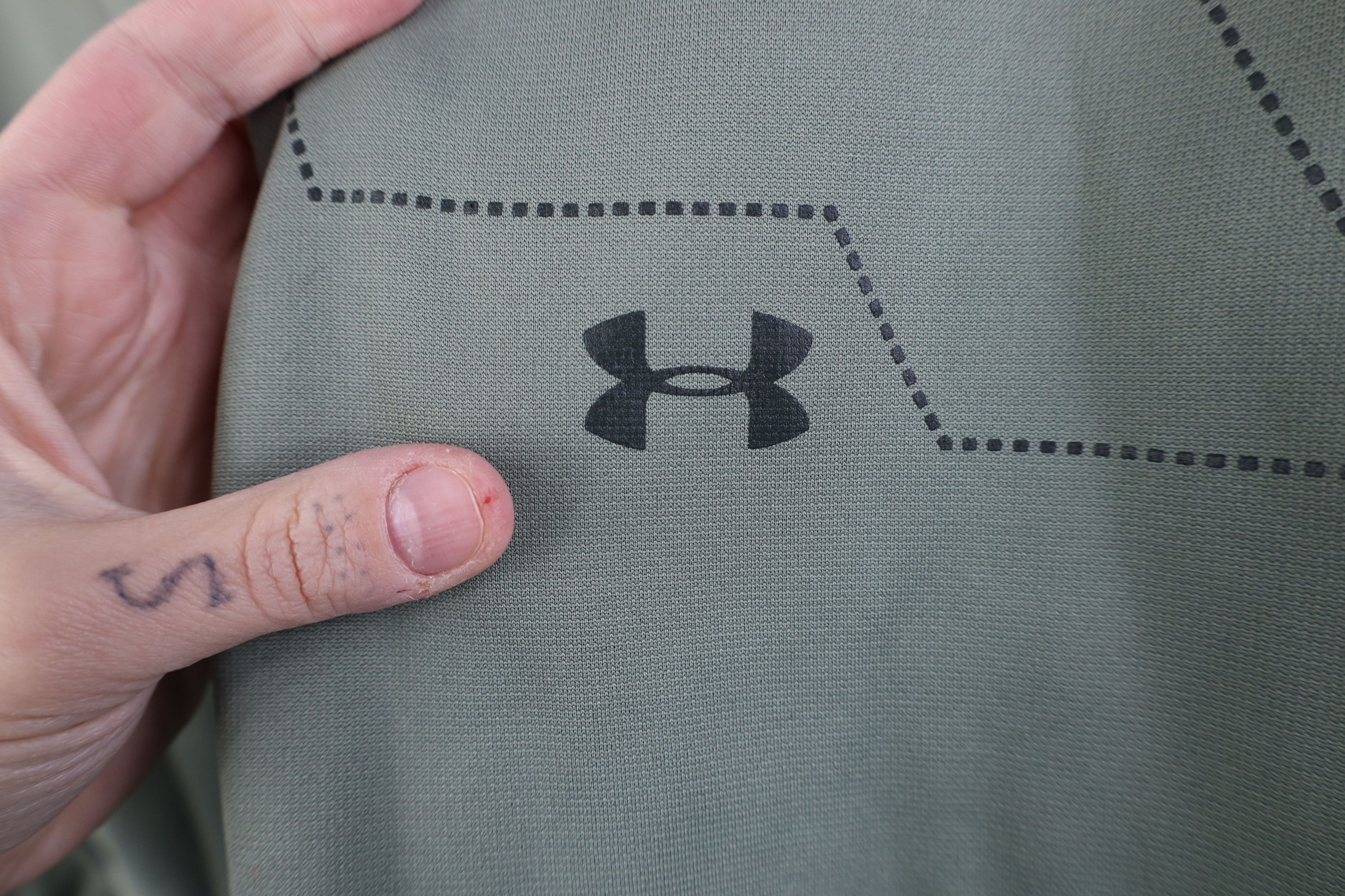 Under Armour Under Armour Fit ColdGear Big Logo Hoodie Sweatshirt Green Size US L / EU 52-54 / 3 - 5 Thumbnail