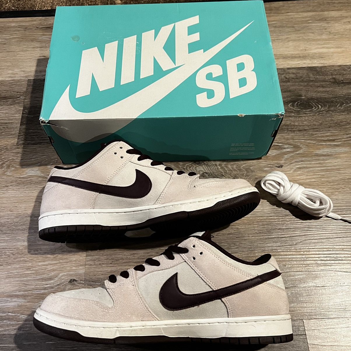 Nike Nike Sb Dunk Low Desert Sand Mahogany Size US 11 / EU 44 - 5 Thumbnail