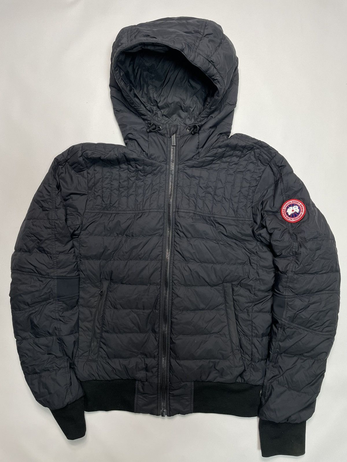 Canada Goose Canada Goose Black Hooded Quilted Puffer Jacket Size S Size US S / EU 44-46 / 1 - 1 Thumbnail