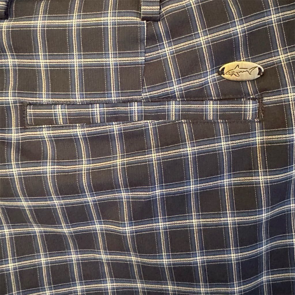 Greg Norman Greg Norman Men's Blue Plaid Golf Shorts Size 40 Chino Casu Size US 40 / EU 56 - 5 Thumbnail