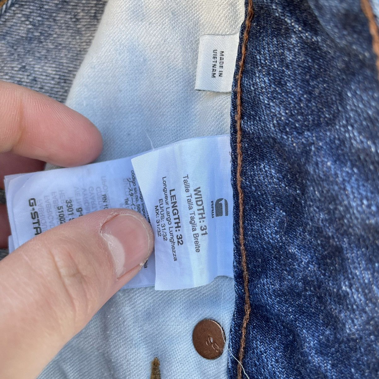 G-Star Vintage G Star Raw Jeans W31xL32 Pants Trousers Y2K 90s Size US 31 - 16 Thumbnail