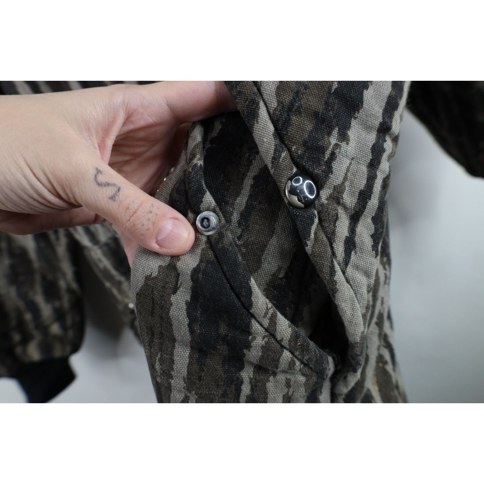 Vintage Vintage 70s Streetwear Faded Quilted Camouflage Coveralls Size US M / EU 48-50 / 2 - 7 Thumbnail