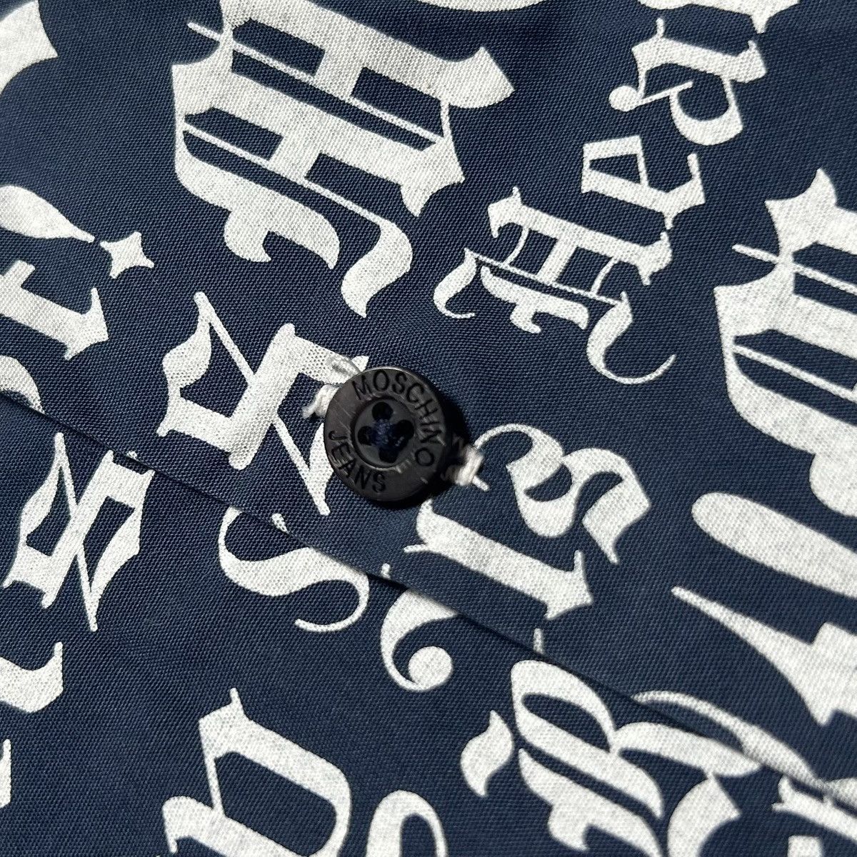 Moschino Moschino Button Up Shirt Size US L / EU 52-54 / 3 - 8 Thumbnail
