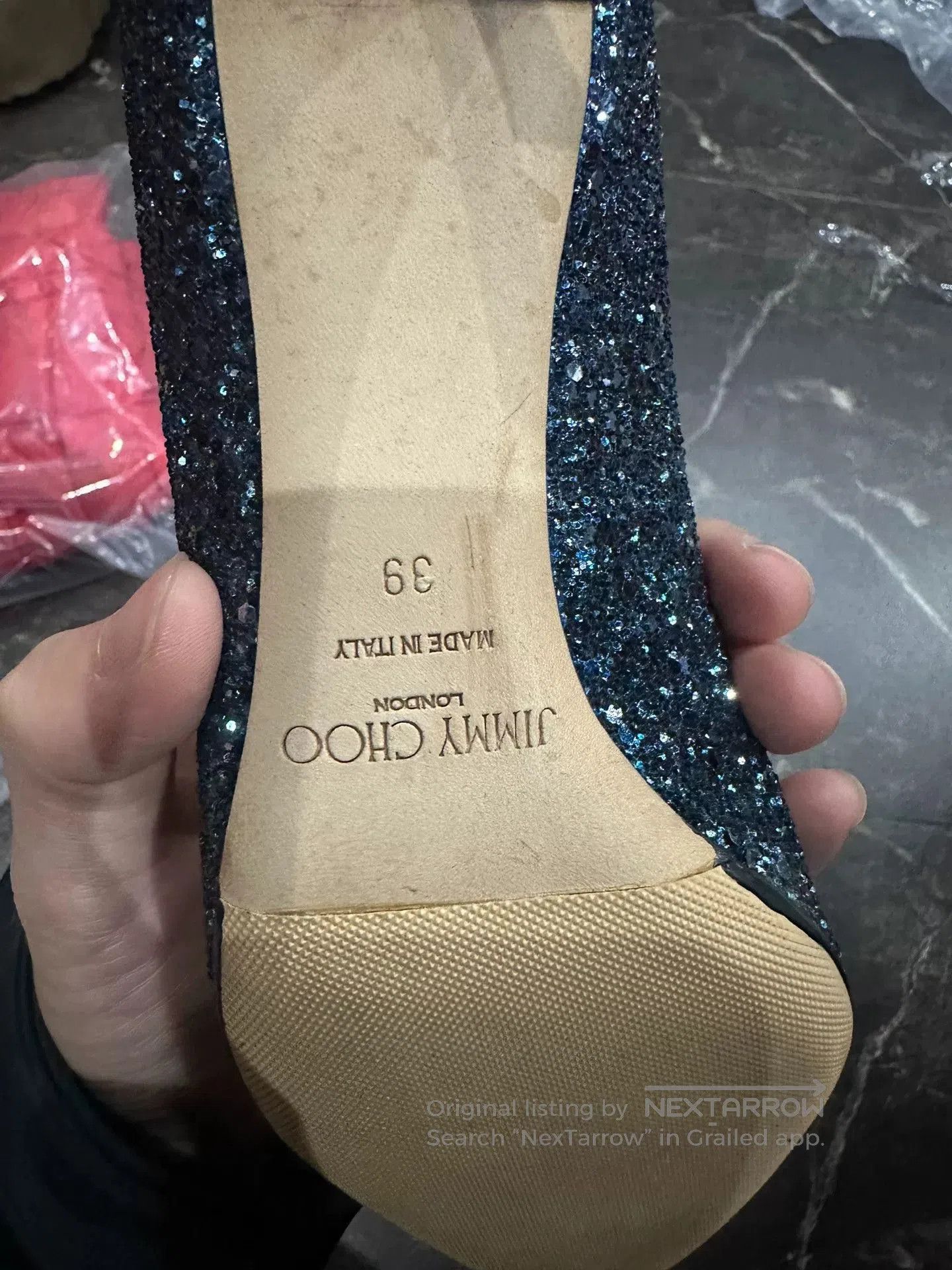 Jimmy Choo Jimmy Choo 39 Peacock Gradient Mid. Size US 8 / IT 38 - 7 Thumbnail