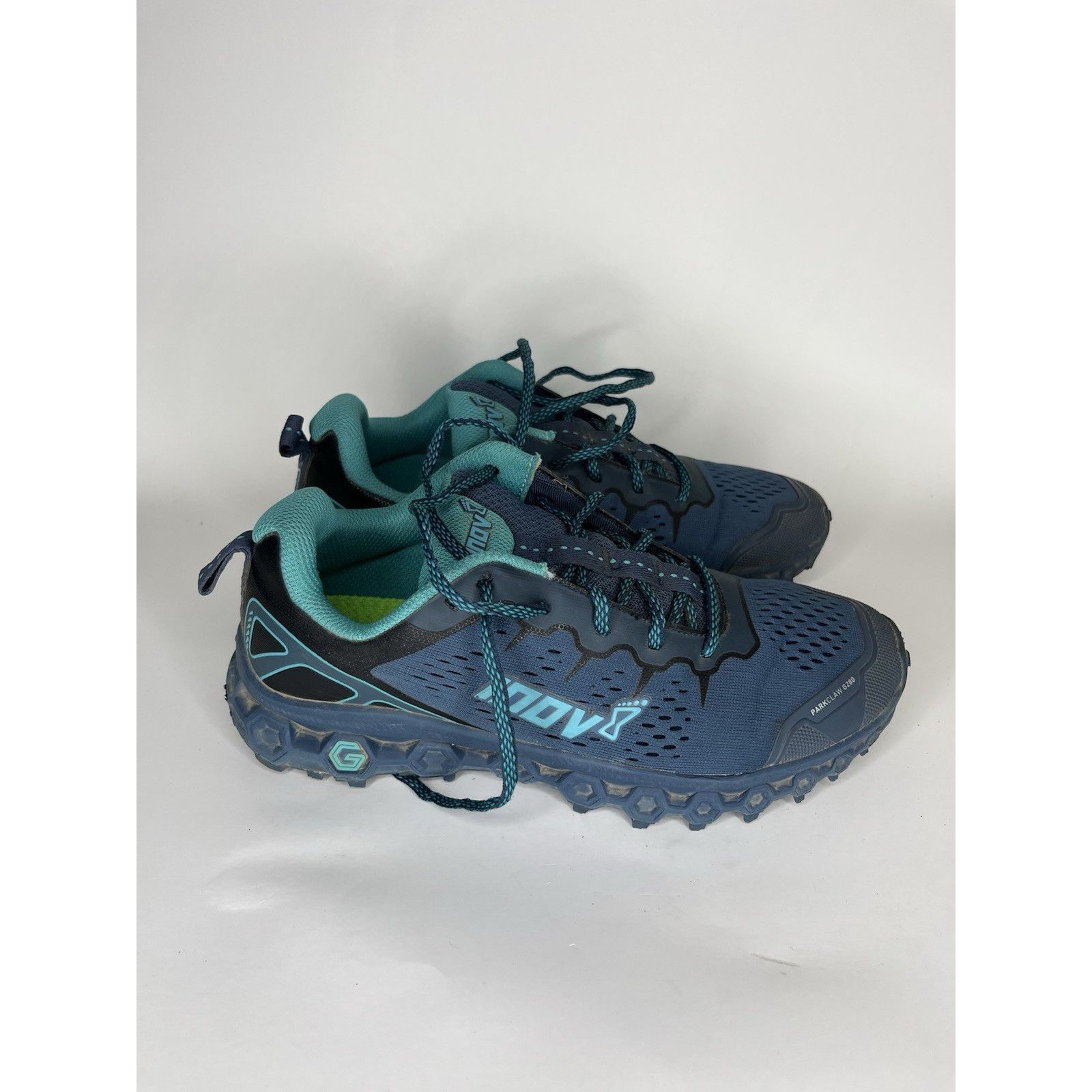 8 by YOOX inov 8 Blue Synthetic Athletic Gym Running Lace Up Shoes Wom Size US 9 / IT 39 - 5 Thumbnail