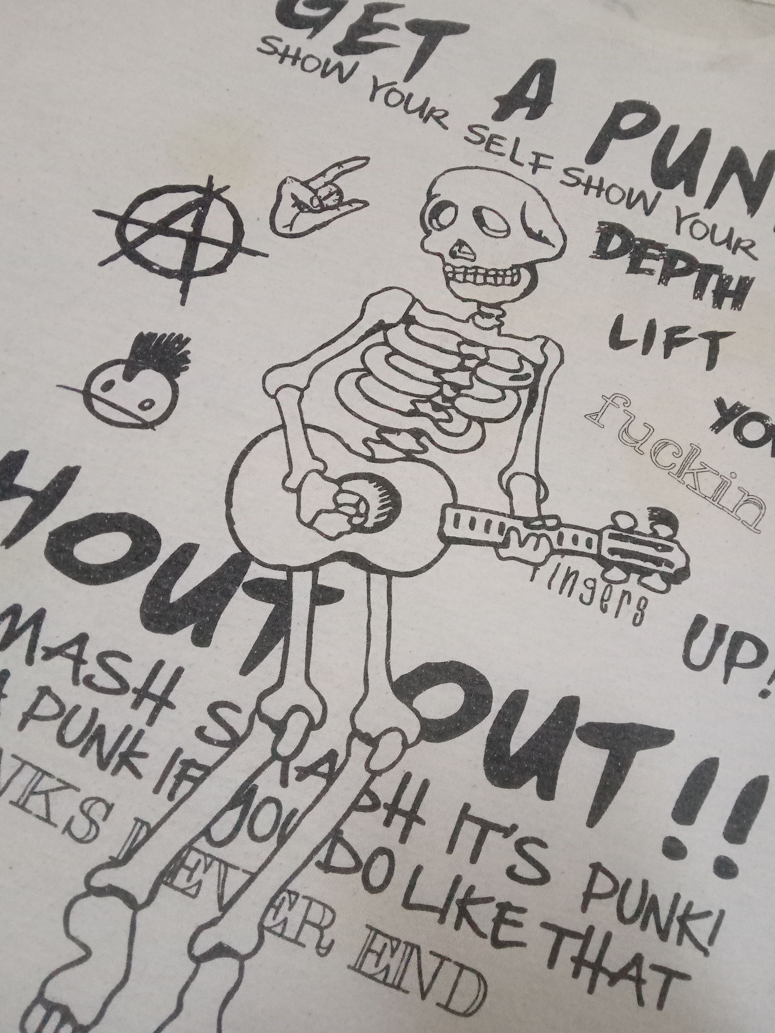 Other Punk T Shirt Size L / US 10 / IT 46 - 6 Thumbnail