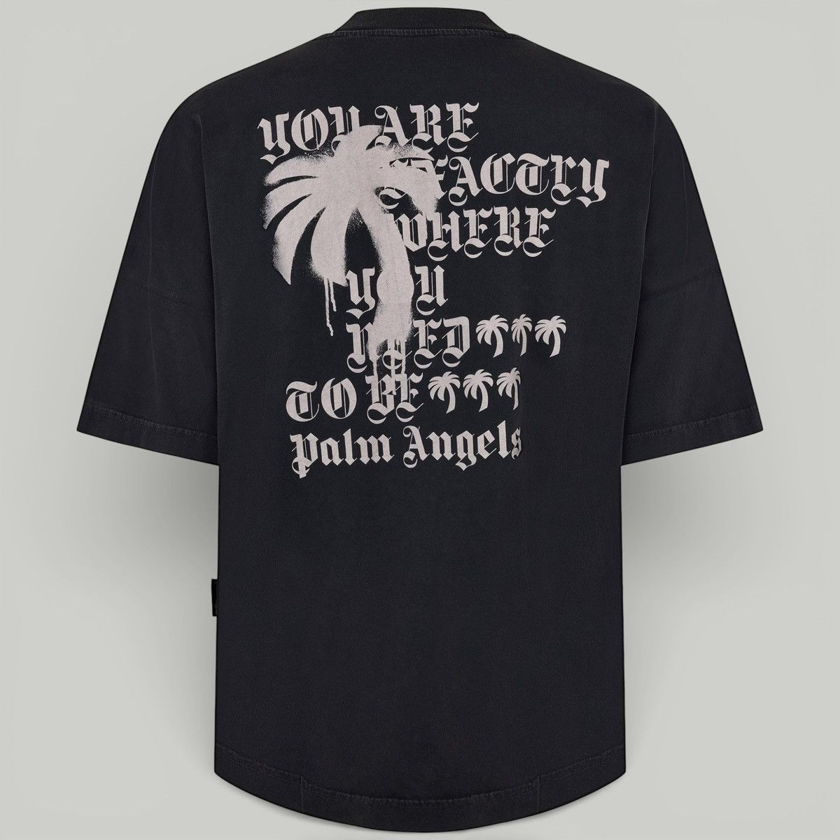 Palm Angels Palm Angels Statement Monogram T-shirt *NEW* Size US L / EU 52-54 / 3 - 7 Thumbnail