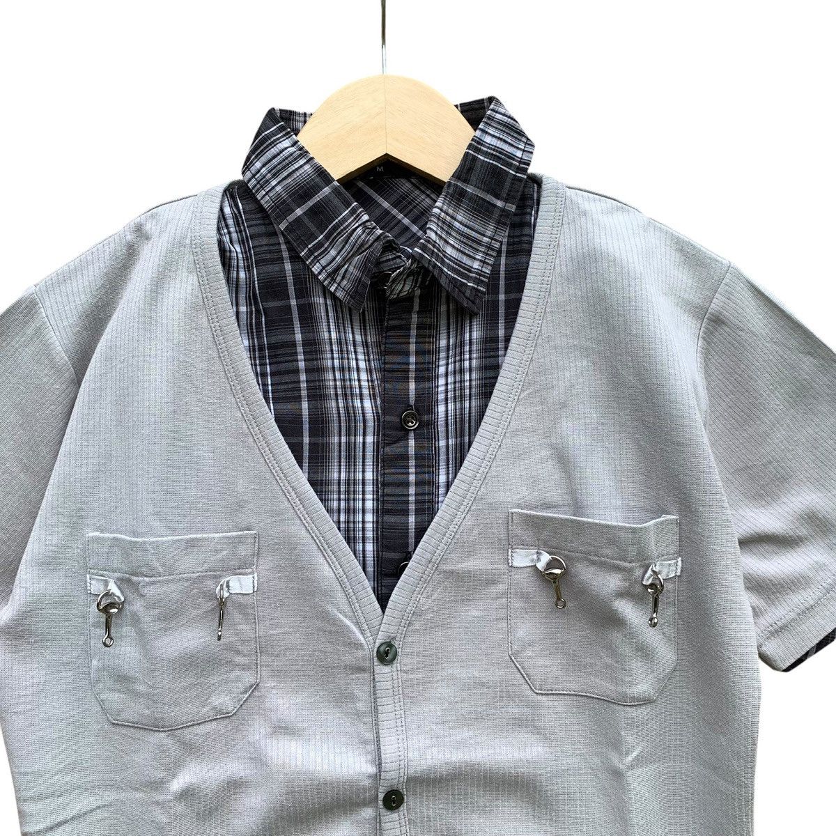 If Six Was Nine × Japanese Brand × Le Grande Bleu (L.G.B.) Double layer shirts Size US M / EU 48-50 / 2 - 2 Thumbnail