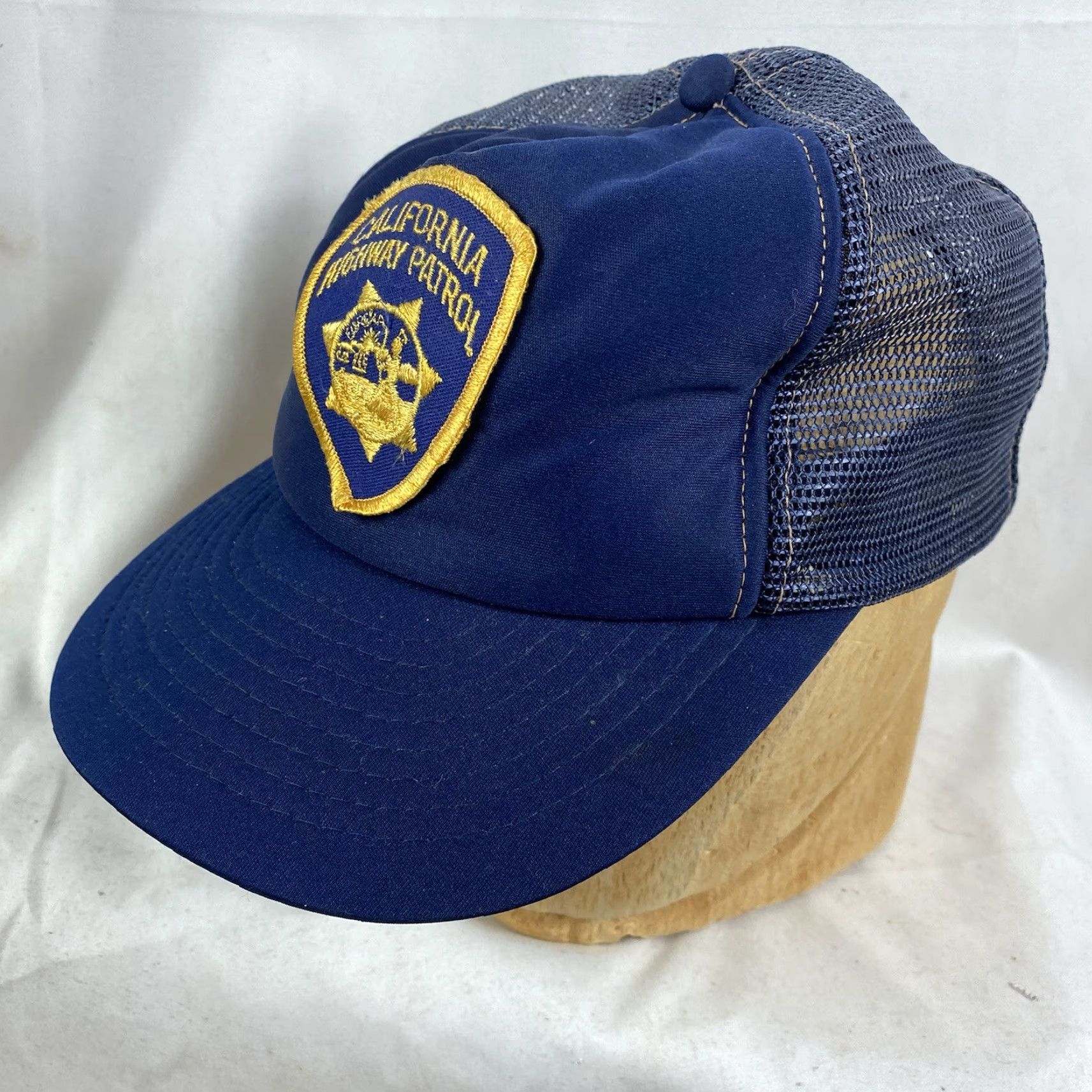 Vintage VINTAGE Calhead California Highway Patrol Cap Hat Snapback 70s 80s HaT Cap Snapback Mens Girls Womens Boys Size ONE SIZE - 2 Thumbnail