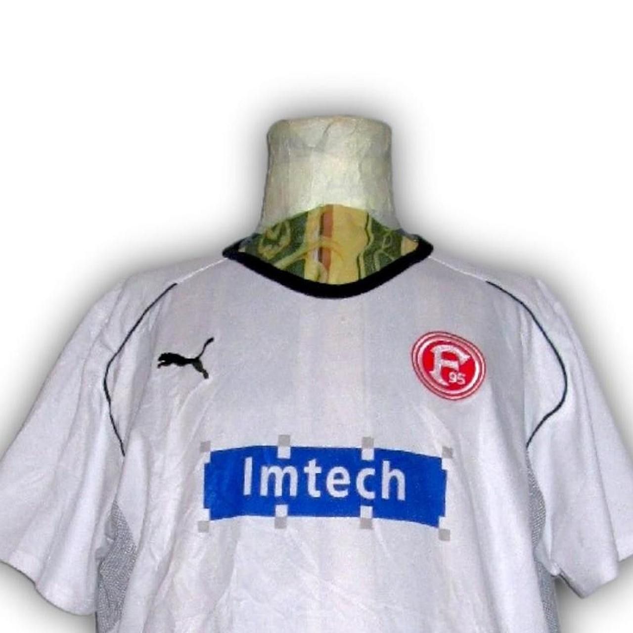 Puma Fortuna Dusseldorf Germany 2007 2008 2009 Away Shirt Jersey Size US XL / EU 56 / 4 - 1 Thumbnail