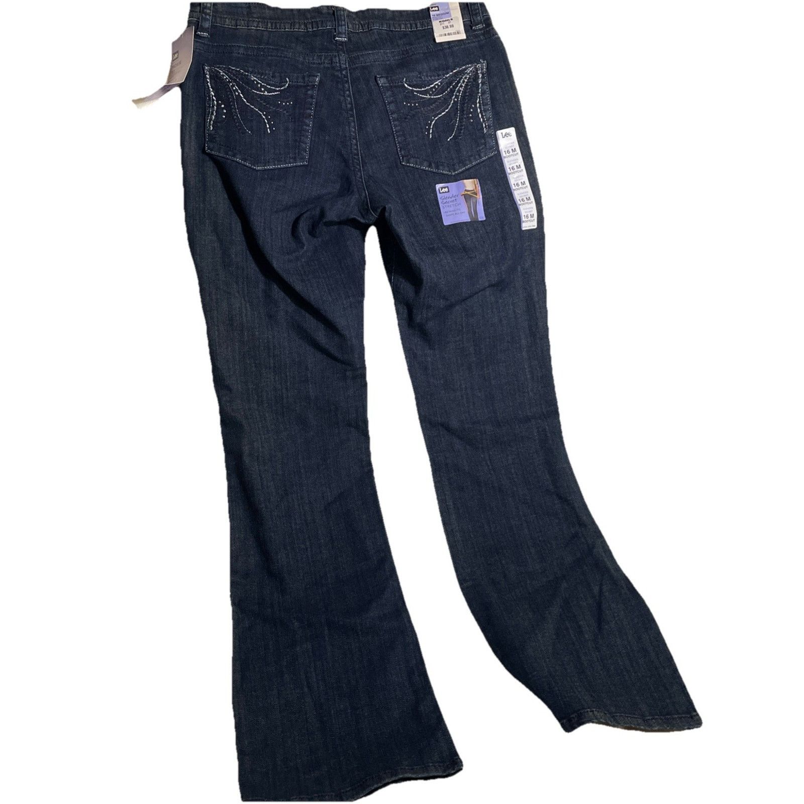 Lee Lee Horizon Women’s Slender Secret Denim Jeans 16M NWT Size 38" / US 16 / IT 52 - 5 Thumbnail