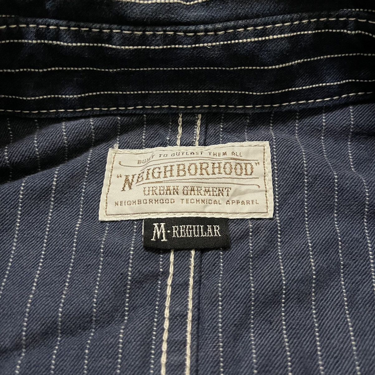 Neighborhood Neighborhood Railroad Indigo Chore Jacket Size US M / EU 48-50 / 2 - 6 Thumbnail