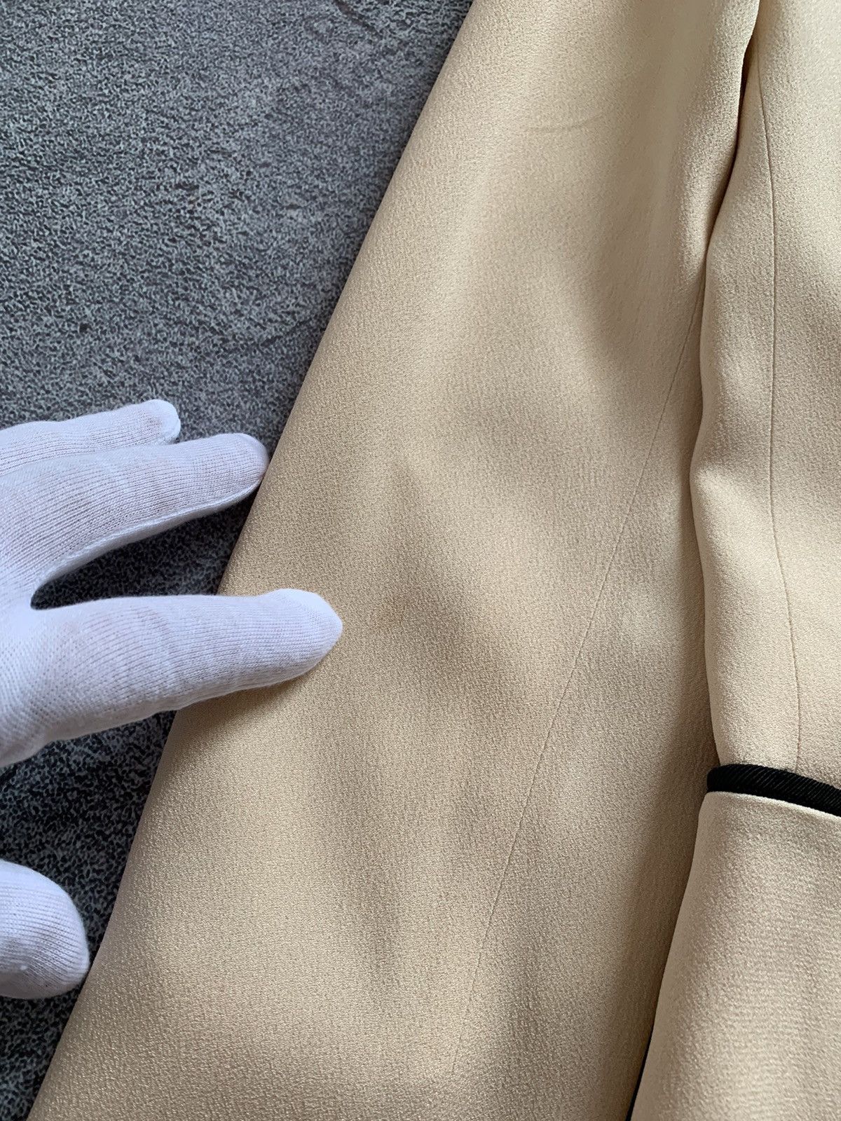 Designer × Moschino × Vintage VTG 1980’s Moschino Cheap & Chic Cream Suit Women’s 42 size Size L / US 10 / IT 46 - 9 Thumbnail