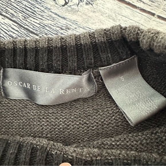Oscar De La Renta Vintage Oscar De La Renta Cotton Blend Knit Sweater Size US S / EU 44-46 / 1 - 5 Thumbnail
