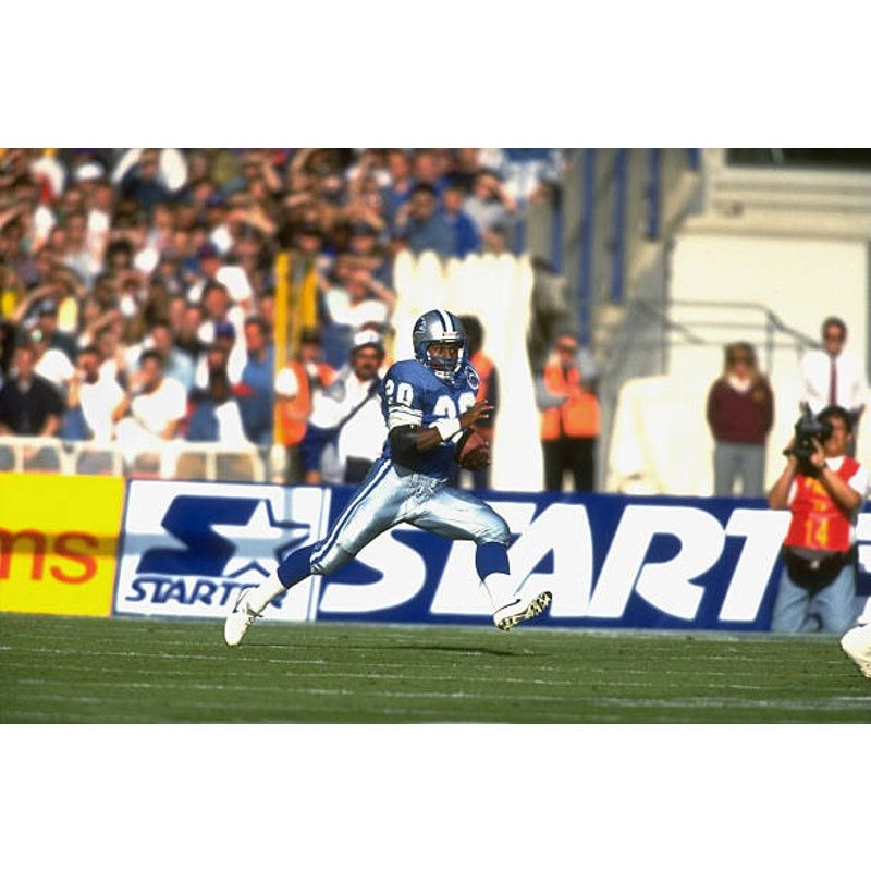 NFL × Starter Barry SANDERS 90s Detroit Lions Reversible jersey NFL vtg Size US L / EU 52-54 / 3 - 9 Thumbnail