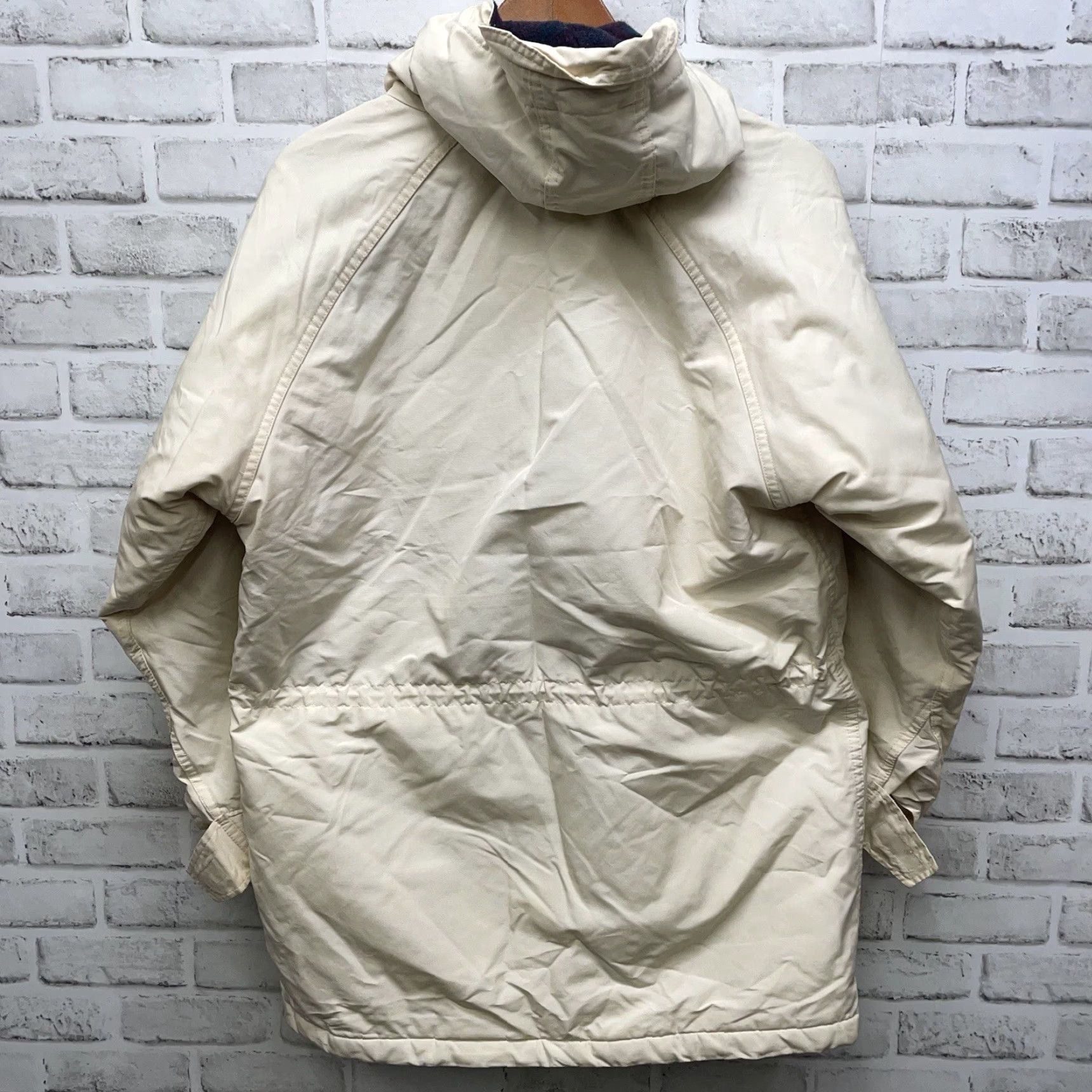 Vintage VTG WoolRich Wool blend Lining zip-up heavy Parka Womens Size M USA Jacket Parka Woolrich Beige Women M Woolrich USA Lined Size M / US 6-8 / IT 42-44 - 5 Thumbnail