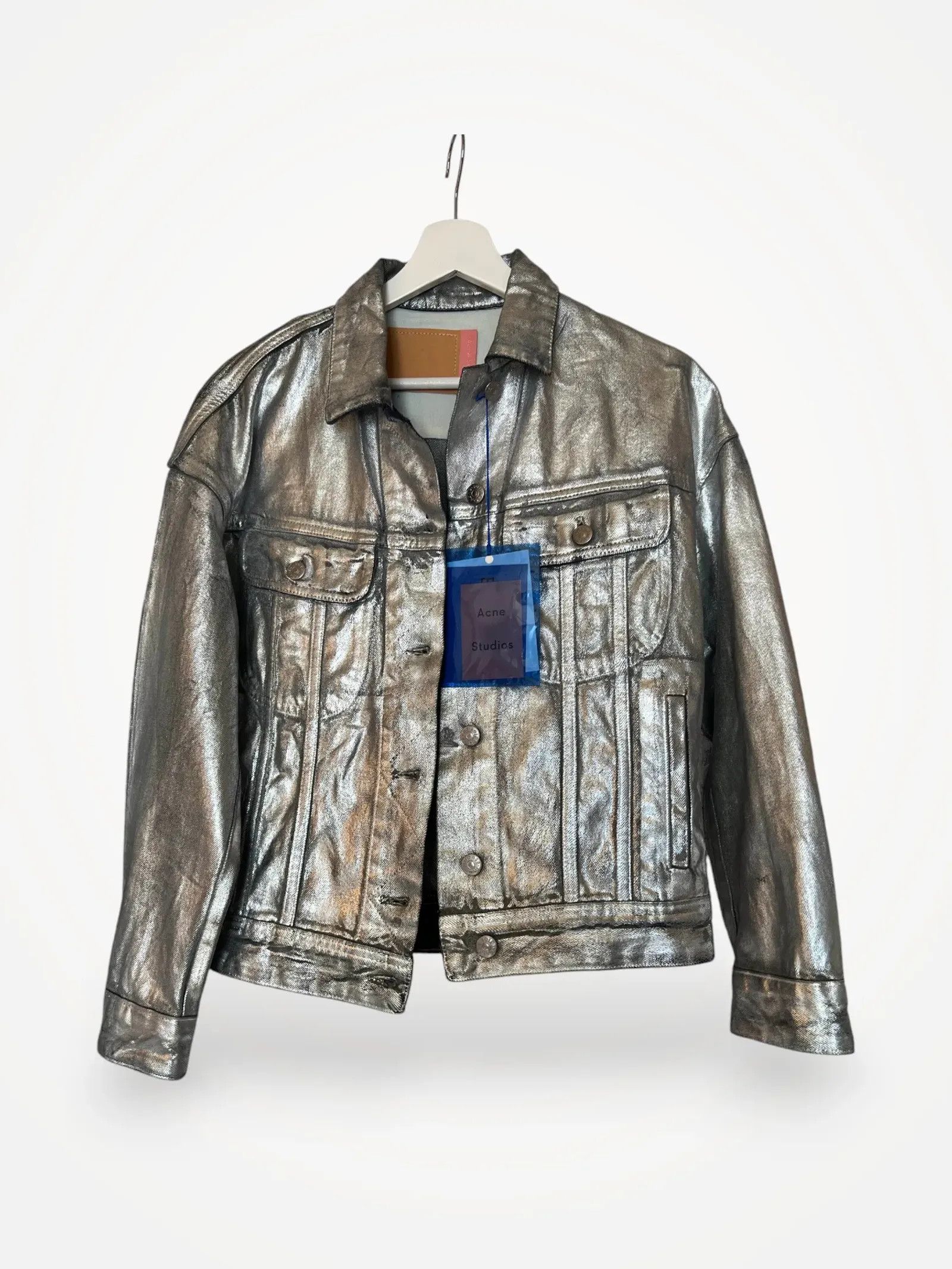 Acne Studios Acne Studios Blå Konst Jacket Size XS / US 0-2 / IT 36-38 - 1 Thumbnail
