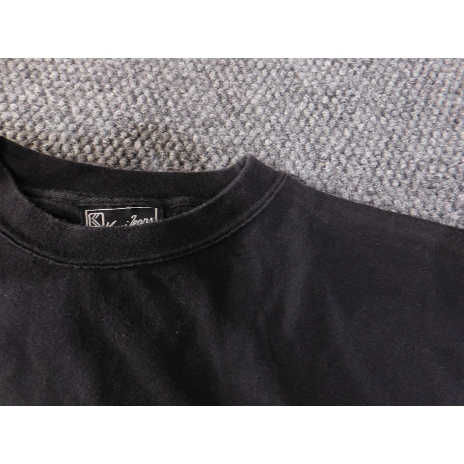 Vintage Kani Jeans Shirt Mens XL Black 1968 Graphic Short Sleeve Crew Neck Hip Hop Tee Tee Shirts Mens Black Graphic Print 1968 Hip Hop StreetwearKani Jeans Size US XL / EU 56 / 4 - 6 Thumbnail