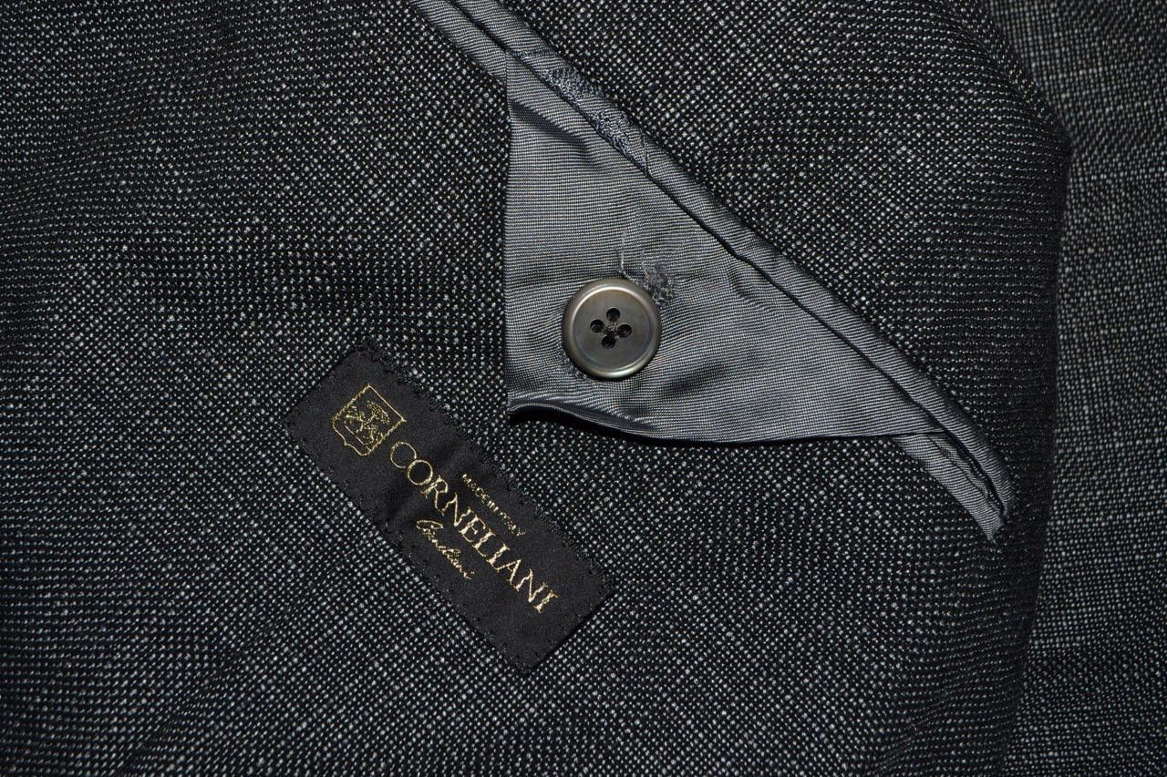 Corneliani Corneliani Bongenie Grieder Blazer cupro Two buttons Size 54 Size 54R - 12 Thumbnail