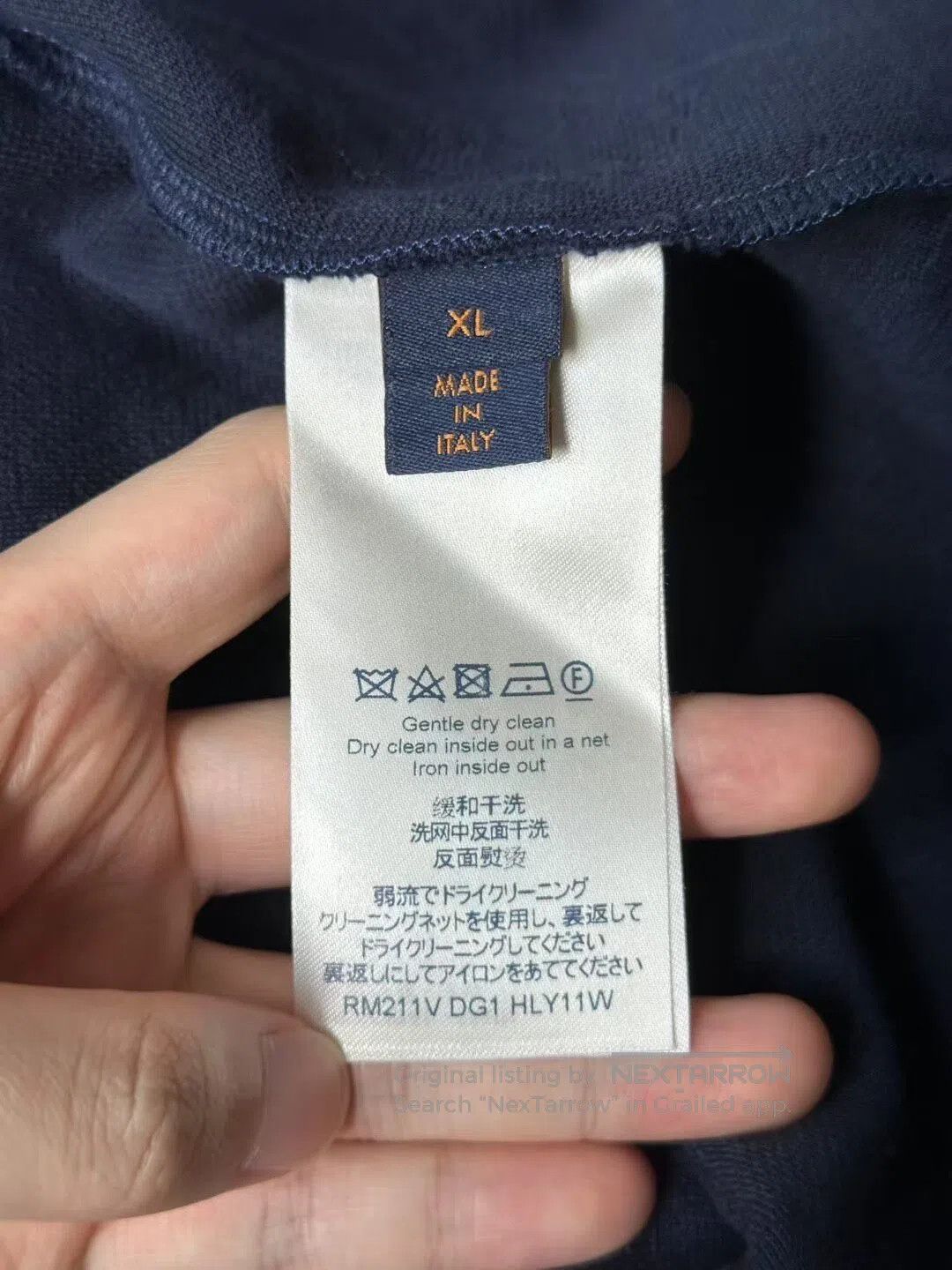 Louis Vuitton Louis Vuitton Navy Blue Ocean Bead All-Over Print Short Sl Size US XL / EU 56 / 4 - 3 Thumbnail