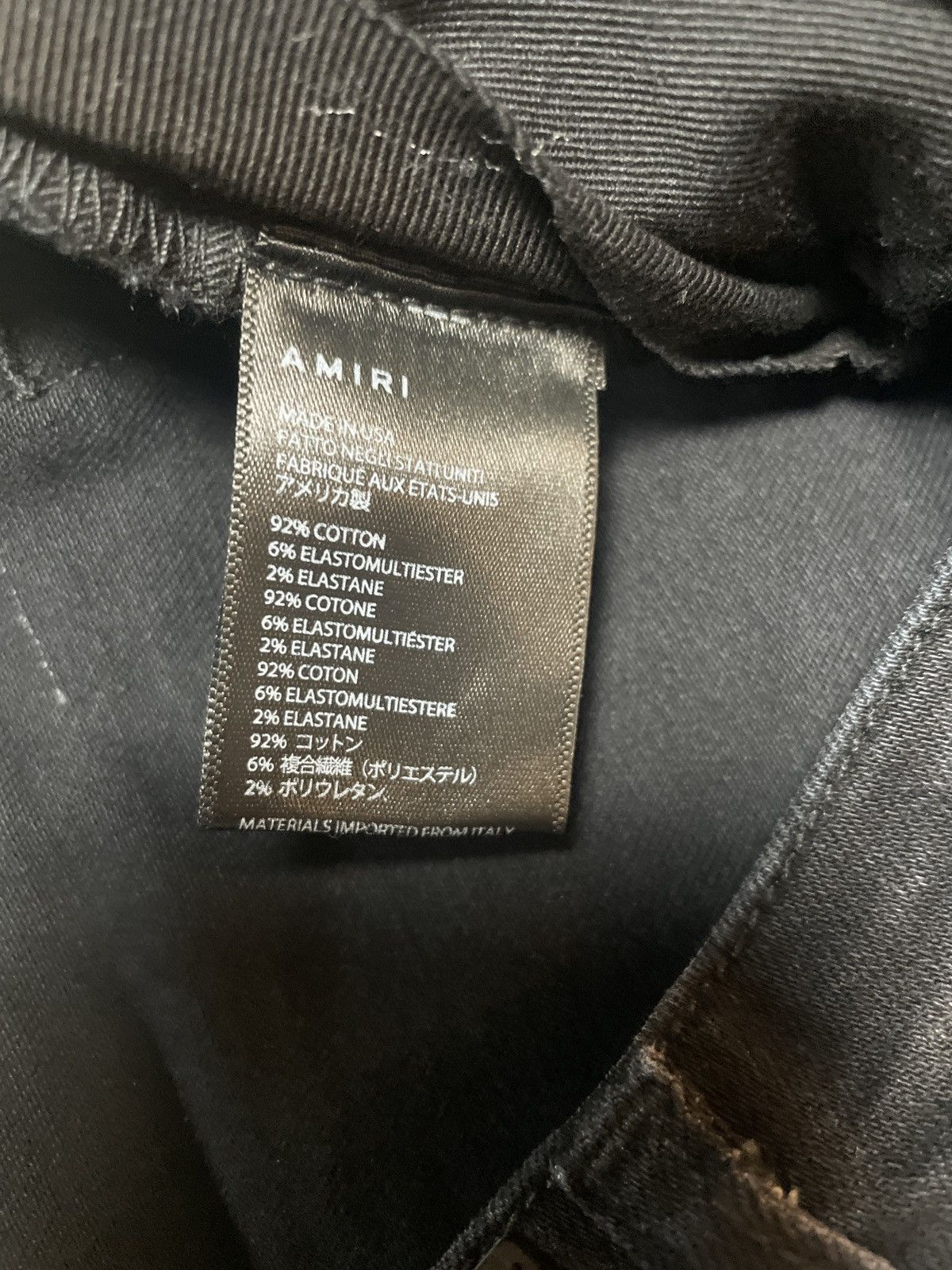 Amiri Amiri old English jeans Size US 30 / EU 46 - 4 Thumbnail