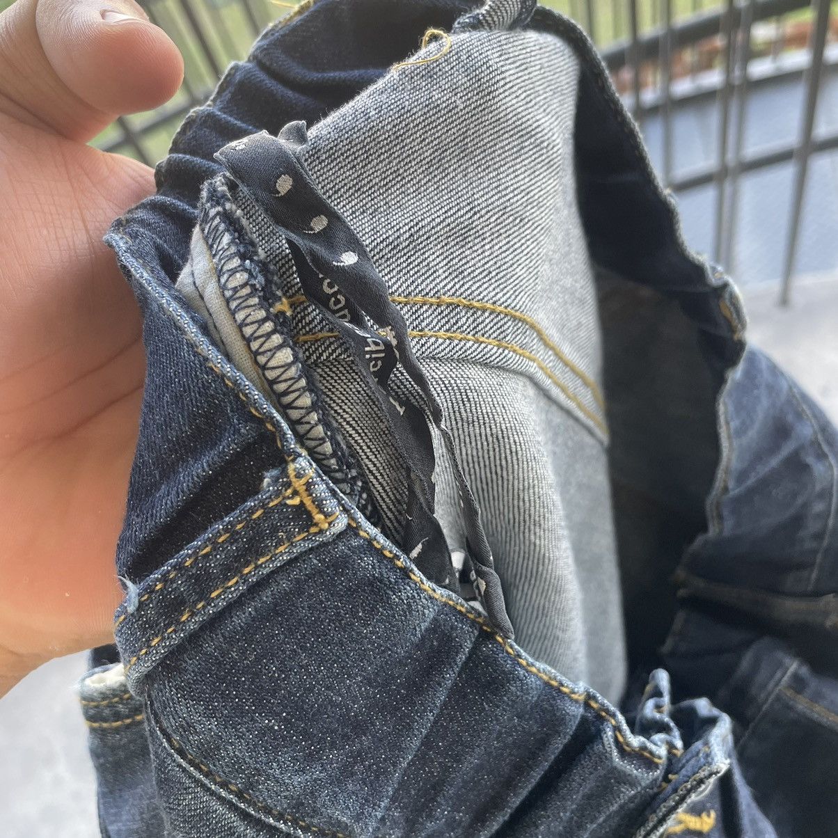 Issey Miyake Vintage Mercibeaucoup By Issey Miyake Elephant Denim Jeans Size US 31 - 7 Thumbnail